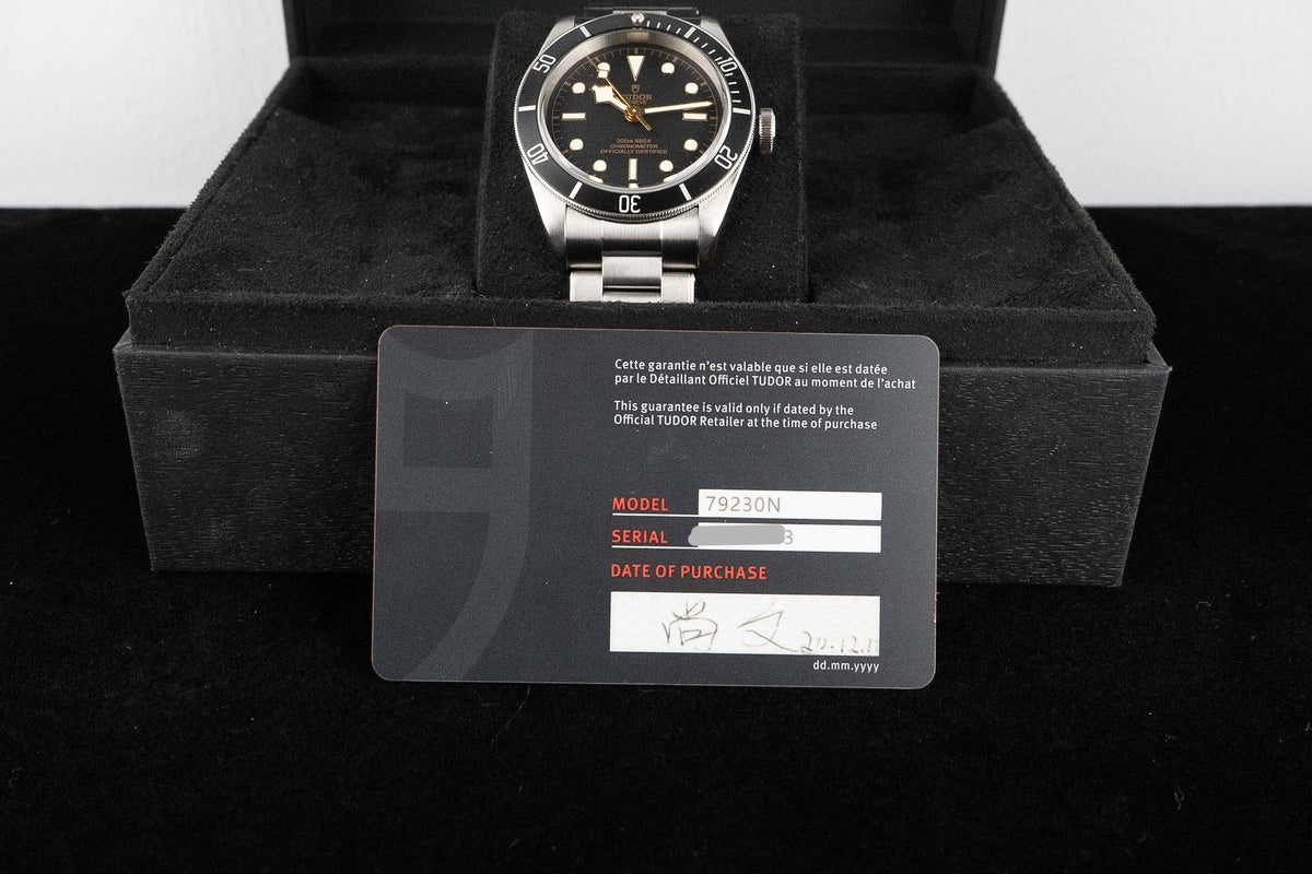 Tudor Heritage Black Bay 41mm 76260 Full Set