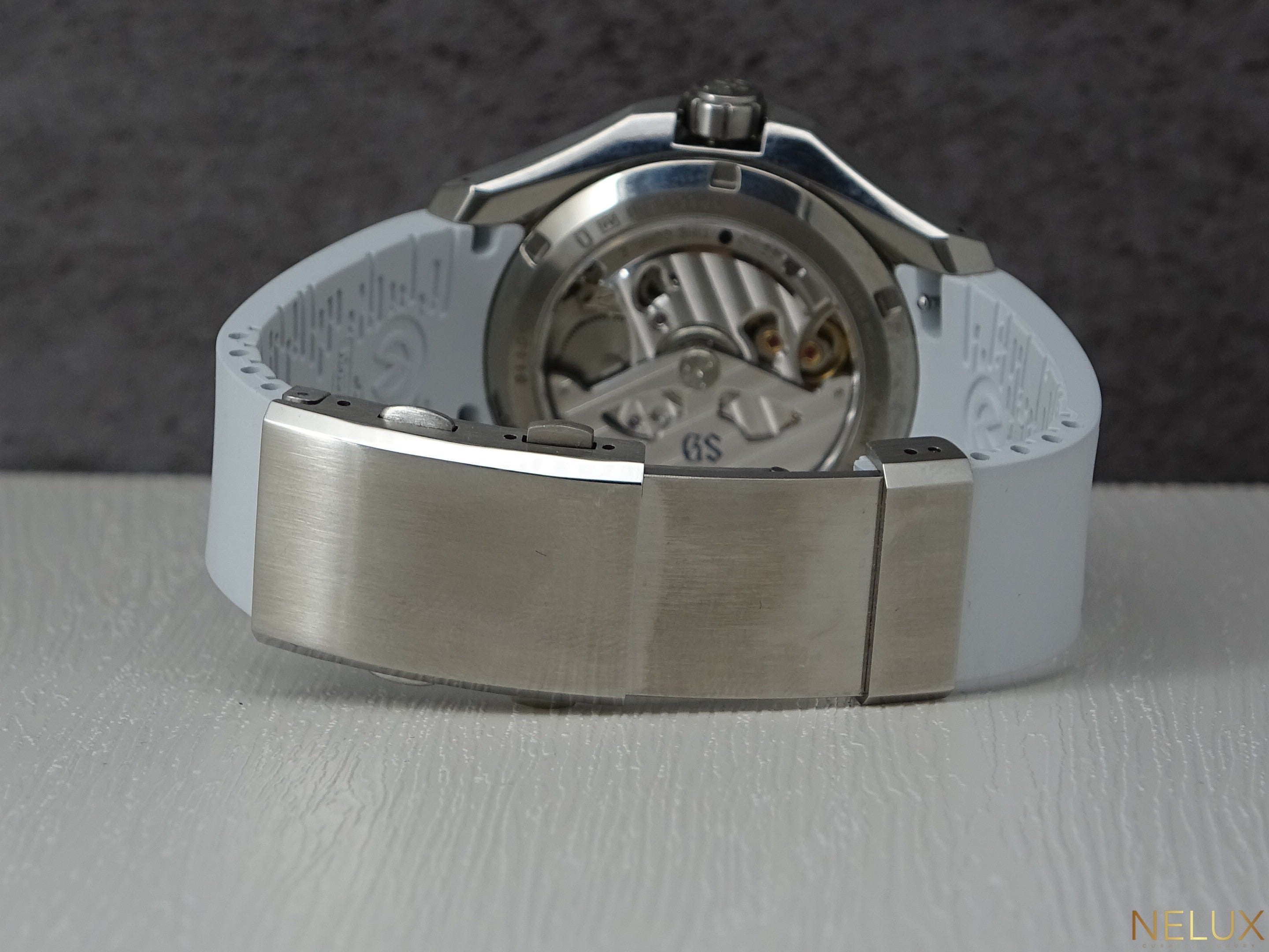 2023 Grand Seiko Evolution 9 Titanium Spring Drive GMT SBGE285 – Extra Strap – Full Set