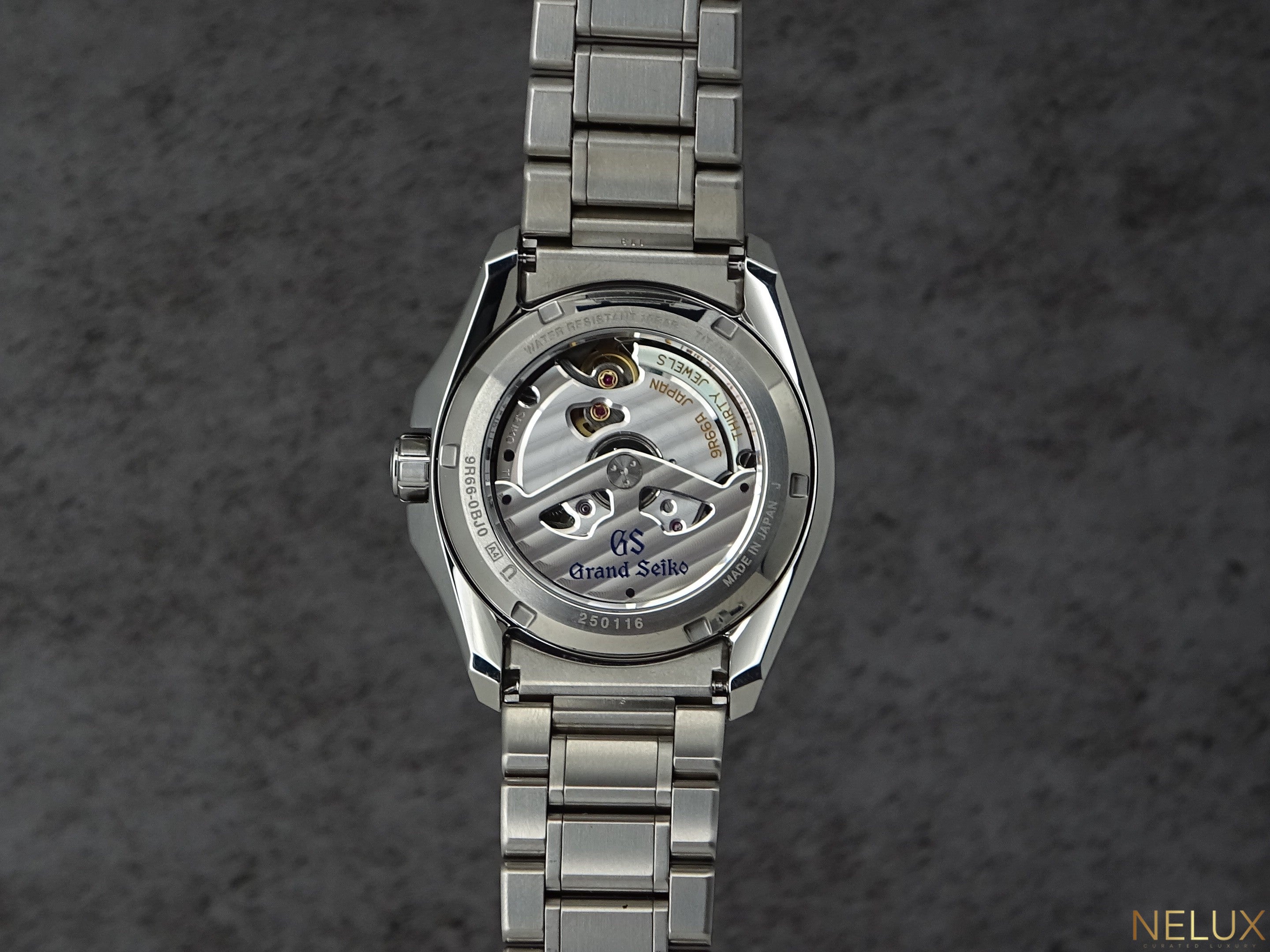 2023 Grand Seiko Evolution 9 Titanium Spring Drive GMT SBGE285 – Extra Strap – Full Set