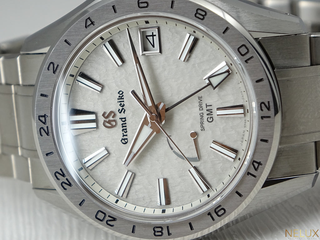 2023 Grand Seiko Evolution 9 Titanium Spring Drive GMT SBGE285 – Extra Strap – Full Set