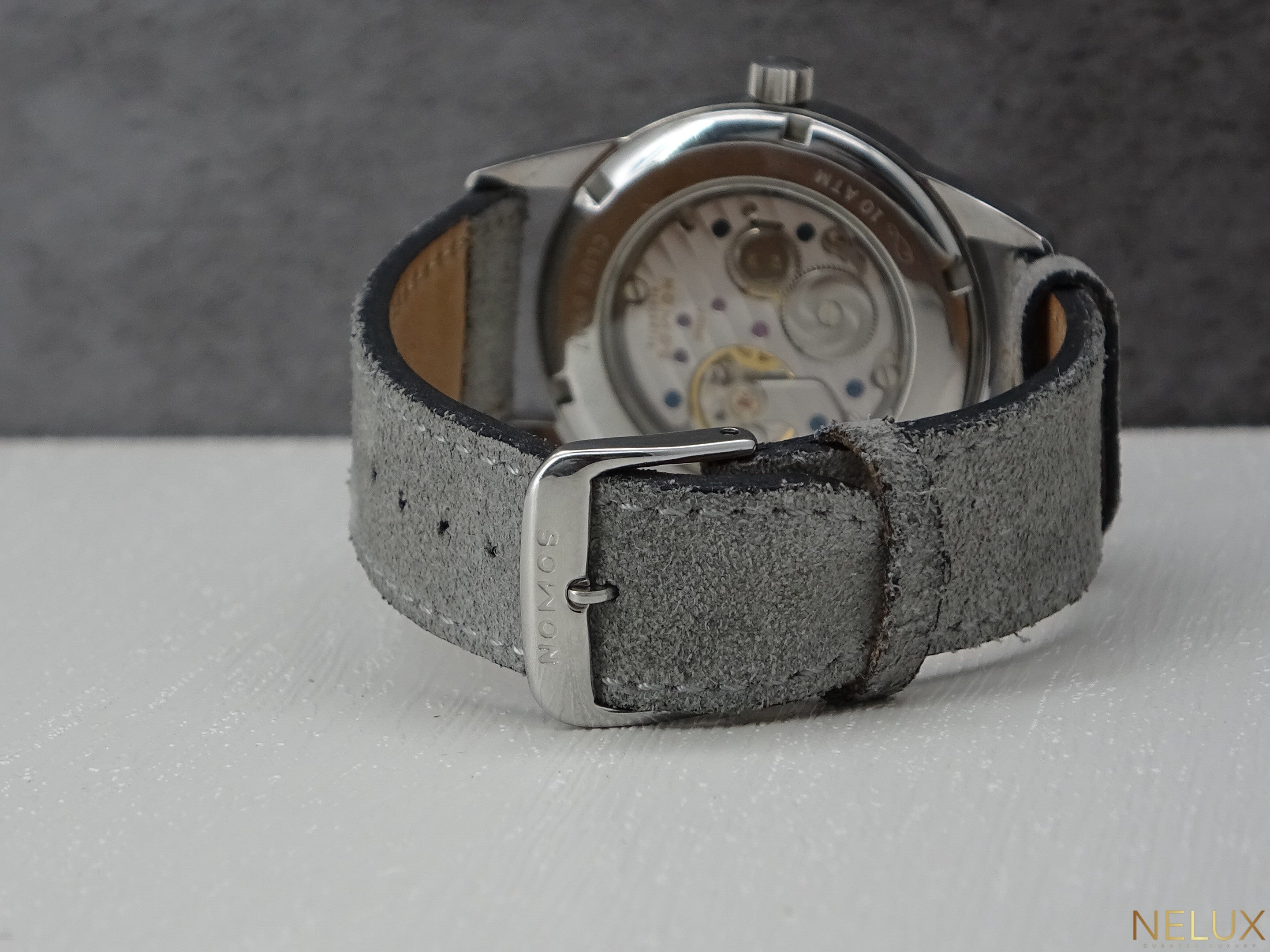2023 NOMOS Club Campus 38 – Glass Back – Ref. 737 – Full Set + Extra Rice Bracelet