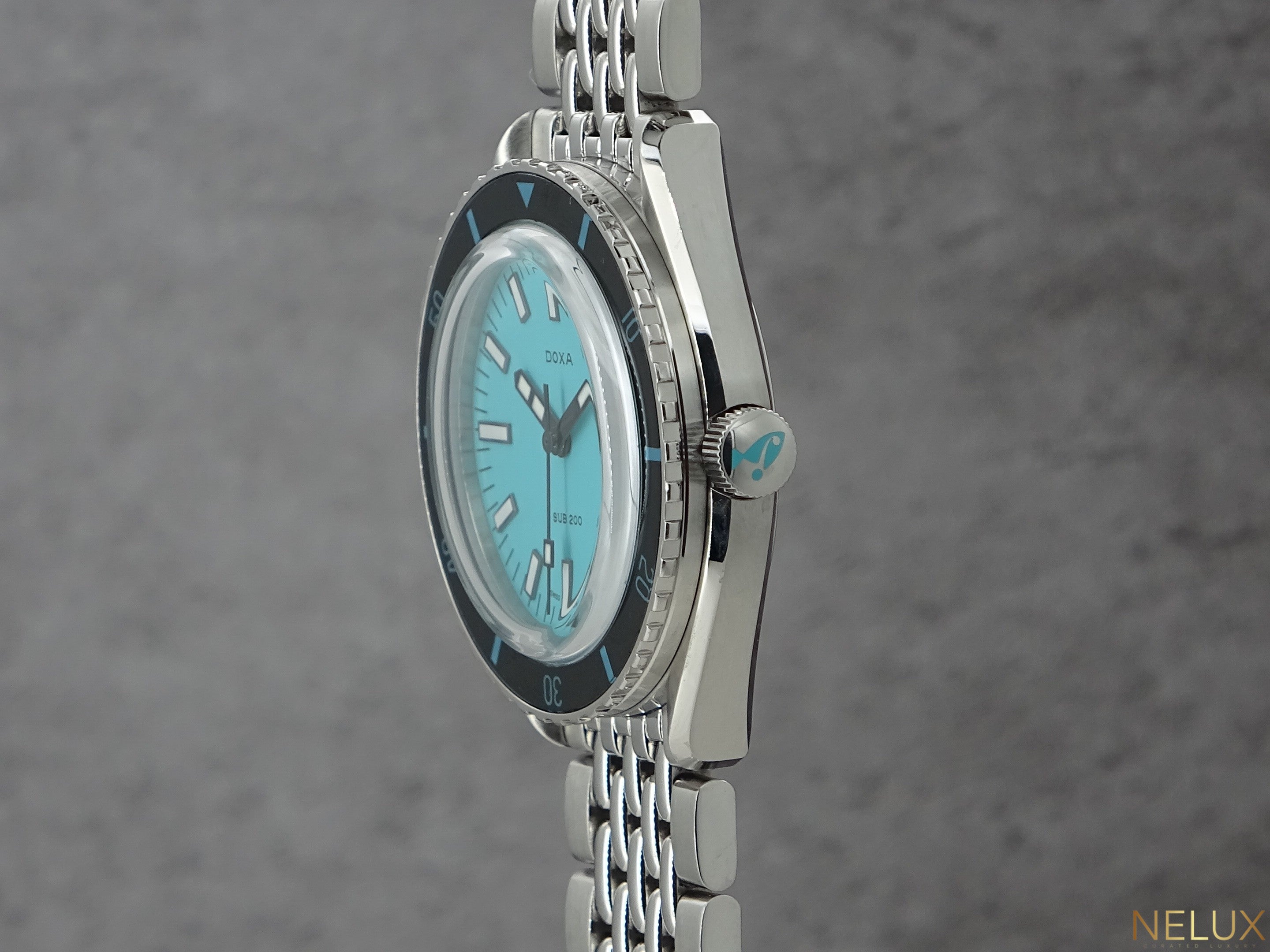 2025 Doxa Sub 200 Aquamarine Ref. 799.10.241.10 – Full Set