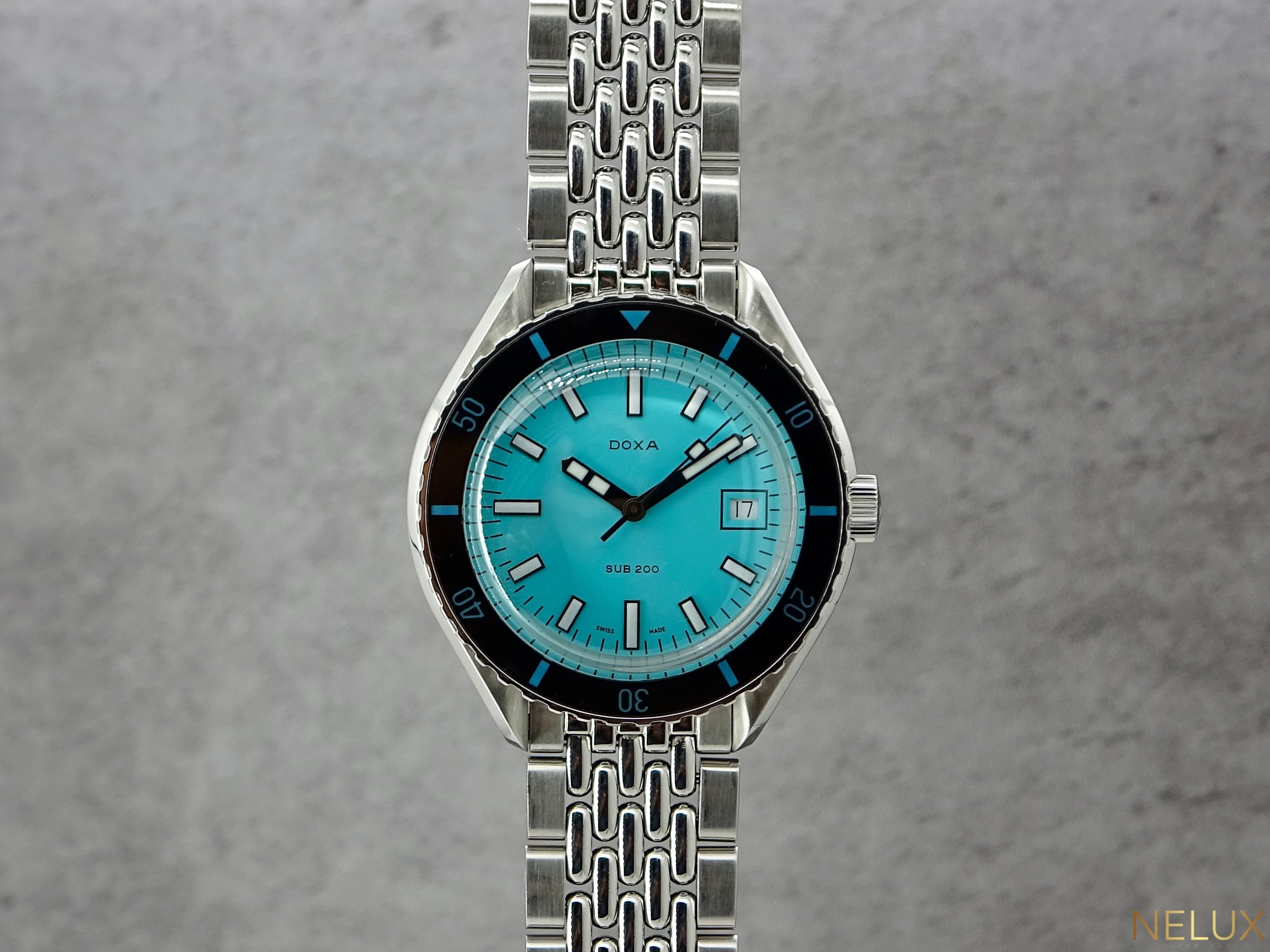 2025 Doxa Sub 200 Aquamarine Ref. 799.10.241.10 – Full Set