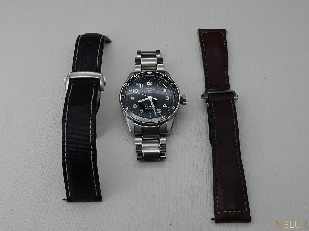 [WTS] 2022 Longines Spirit Zulu Time – 42mm – Ref. L3.812.4.53.2 – Full Set + Extra Strap + Bracelet