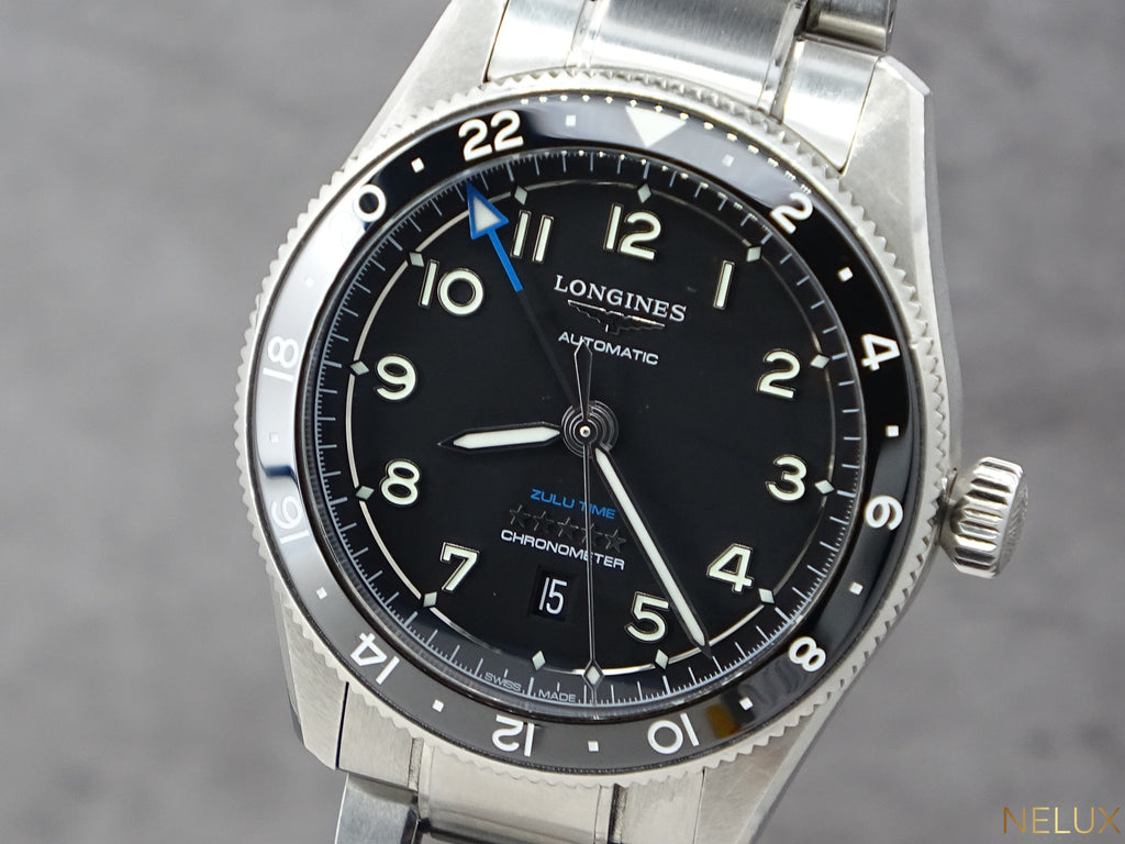 [WTS] 2022 Longines Spirit Zulu Time – 42mm – Ref. L3.812.4.53.2 – Full Set + Extra Strap + Bracelet