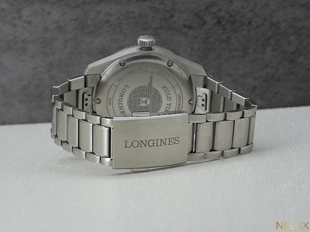 [WTS] 2022 Longines Spirit Zulu Time – 42mm – Ref. L3.812.4.53.2 – Full Set + Extra Strap + Bracelet