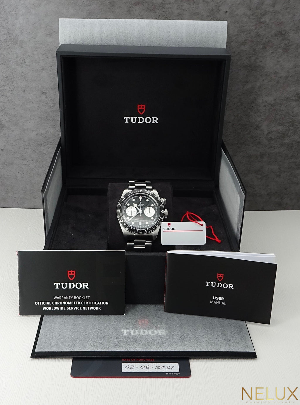 2021 Tudor Black Bay Chronograph “Reverse Panda” – Ref. 79360N – Full Set
