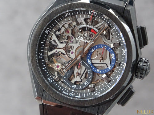 2020 Zenith Defy El Primero 21 Skeleton Chronograph – Ref. 49.9000.9004/78.R582 – Full Set