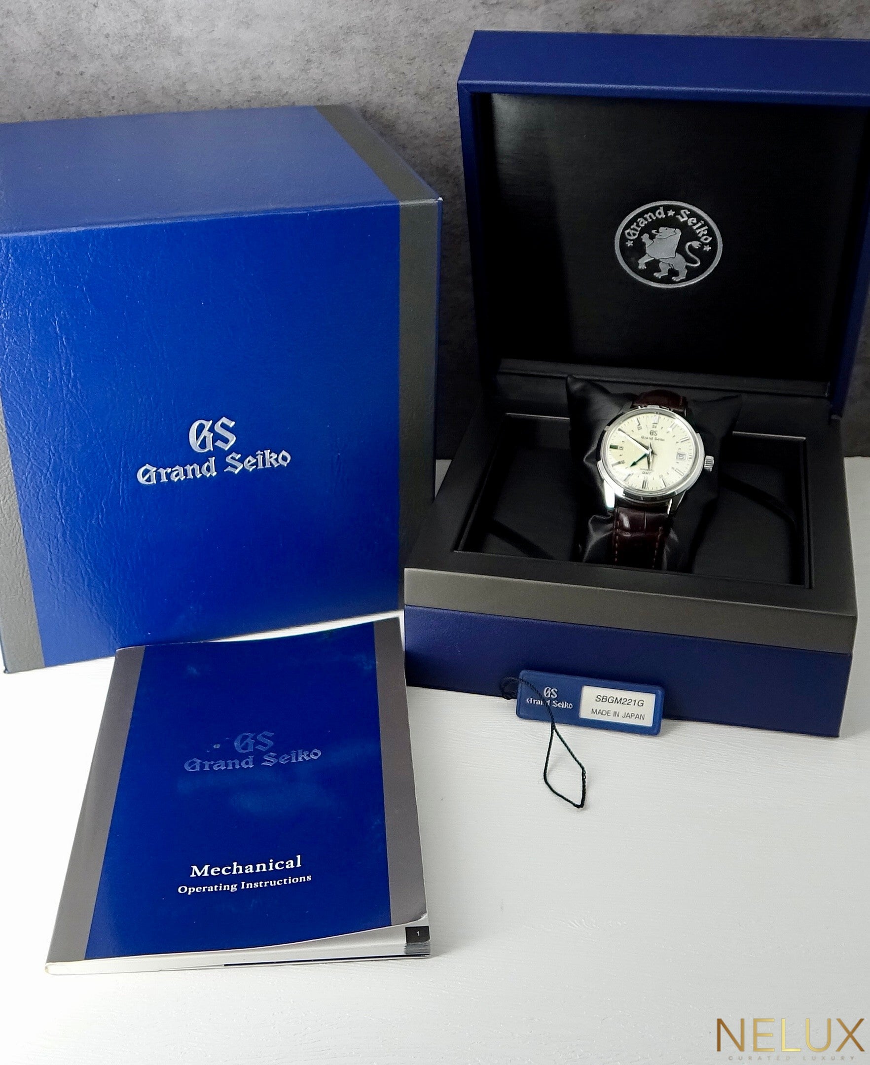 2021 Grand Seiko Automatic GMT SBGM221