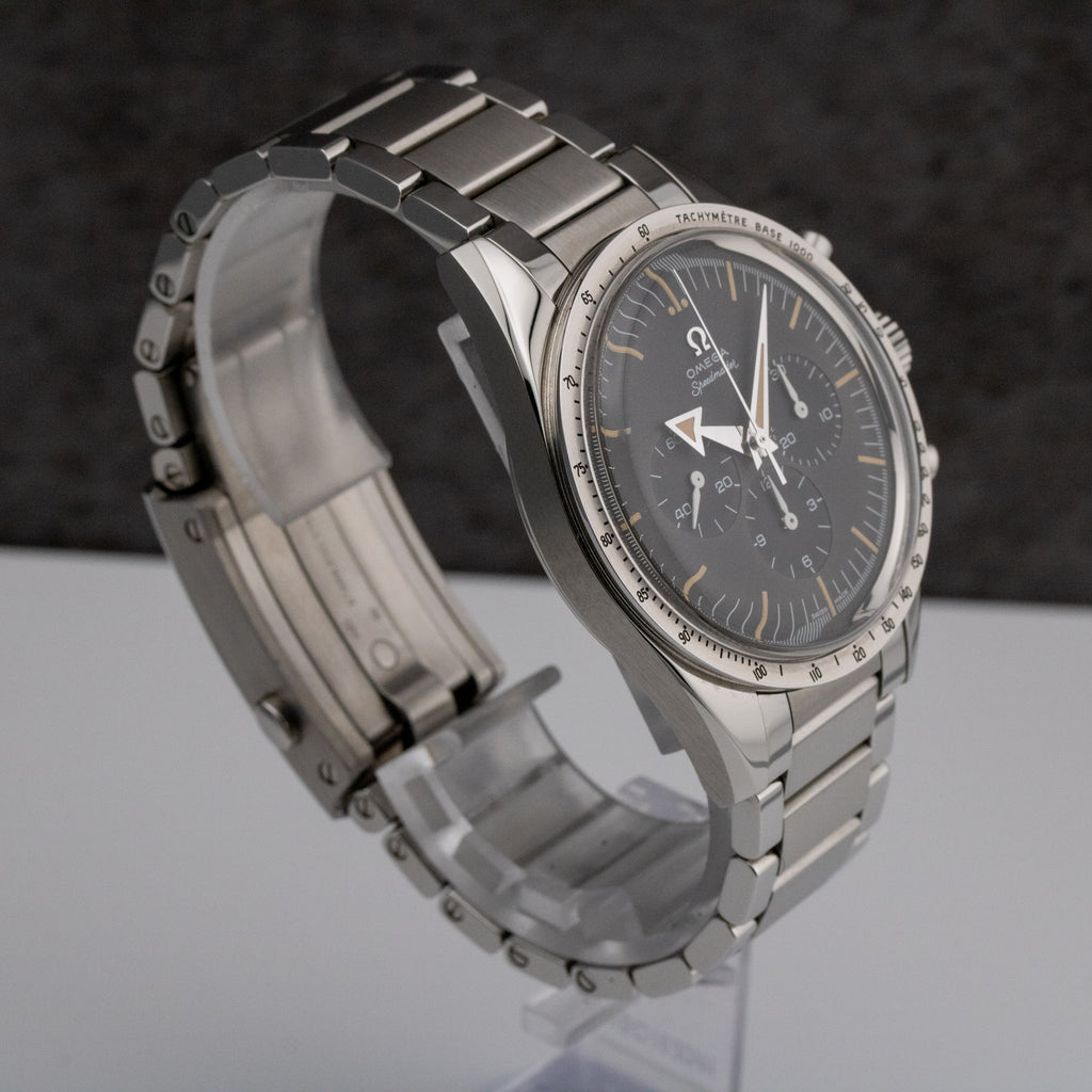 Omega Speedmaster '57 Trilogy LE Gray Dial on Stainless Steel 311.10.39.30.01.001 Complete 2017