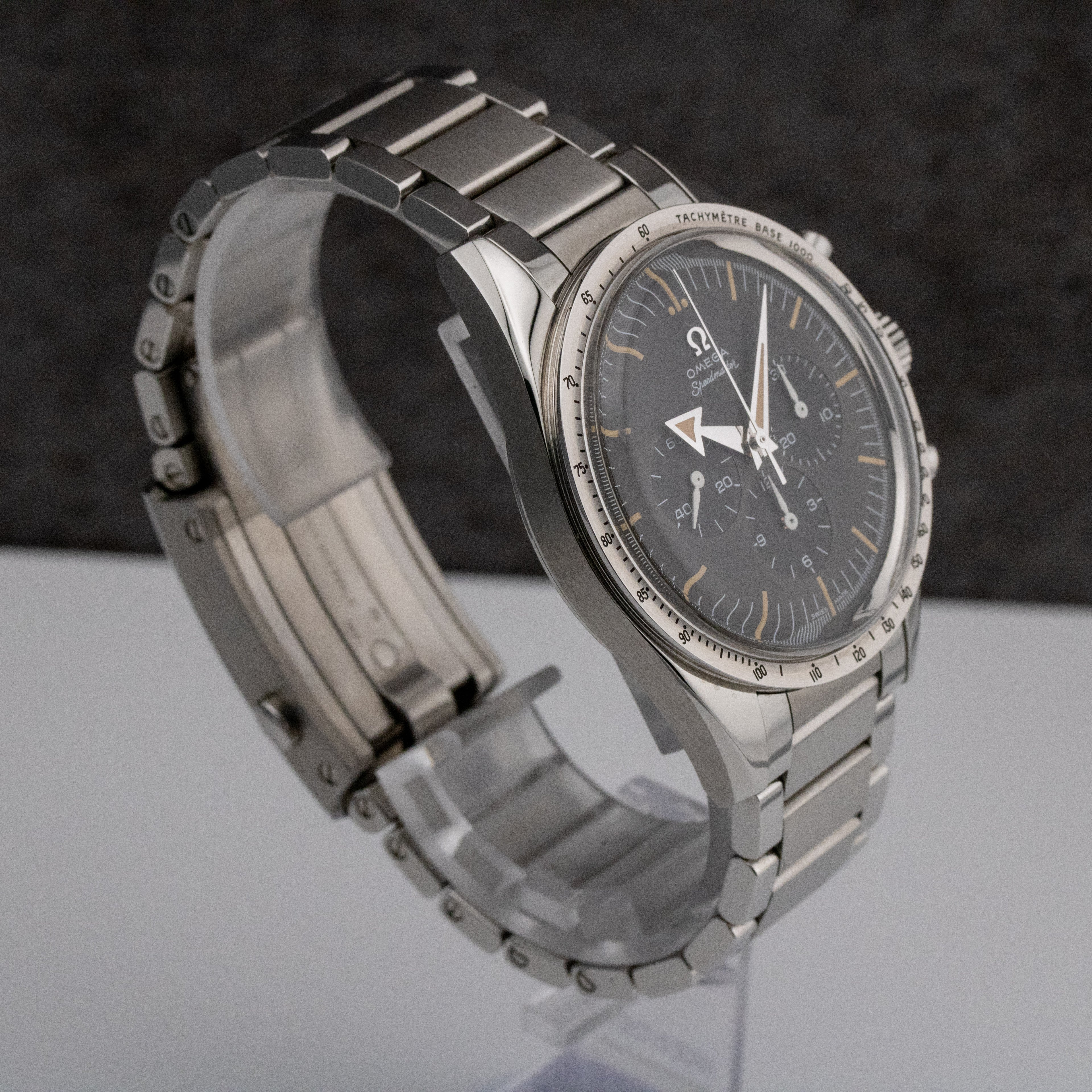Omega Speedmaster '57 Trilogy LE Gray Dial on Stainless Steel 311.10.39.30.01.001 Complete 2017