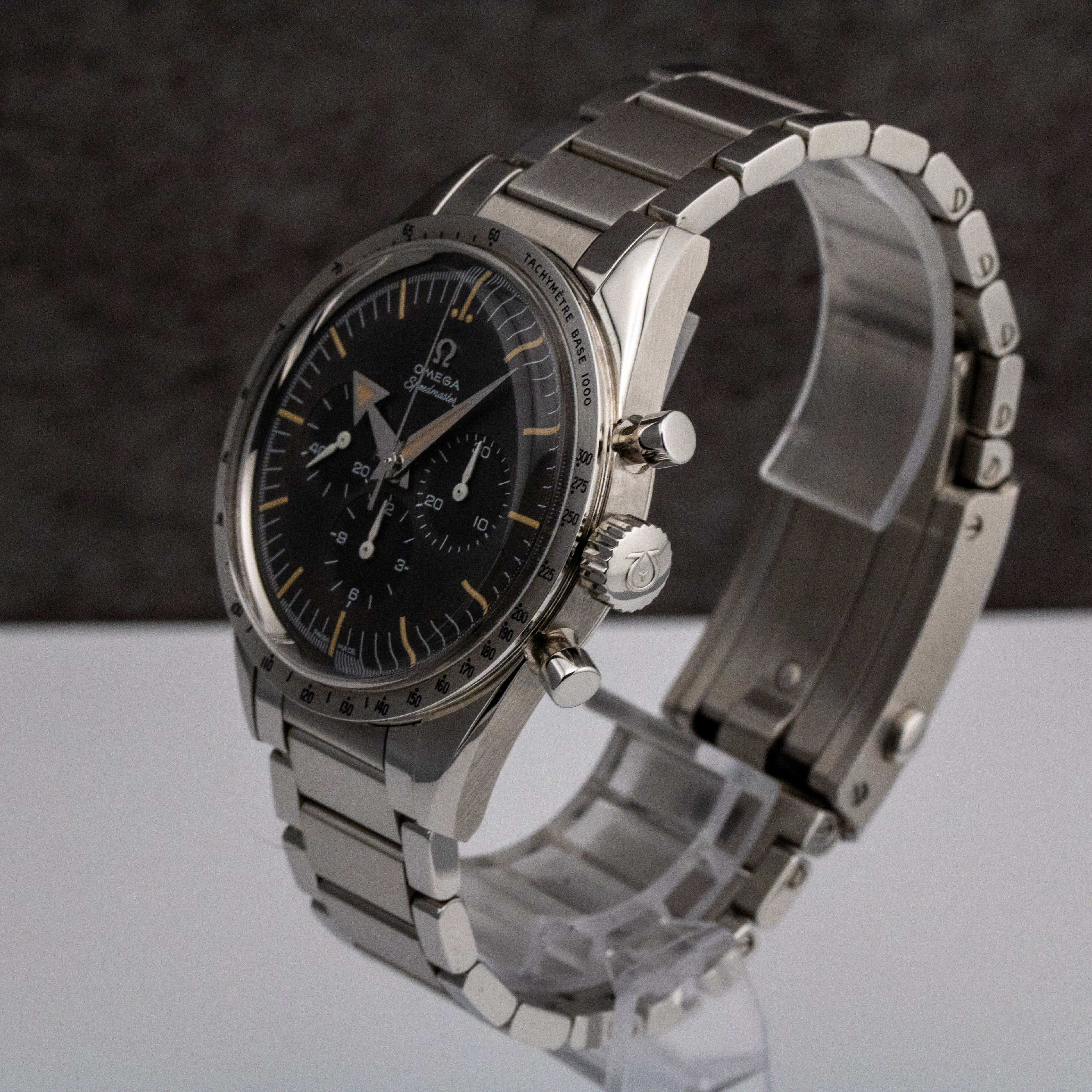 Omega Speedmaster '57 Trilogy LE Gray Dial on Stainless Steel 311.10.39.30.01.001 Complete 2017