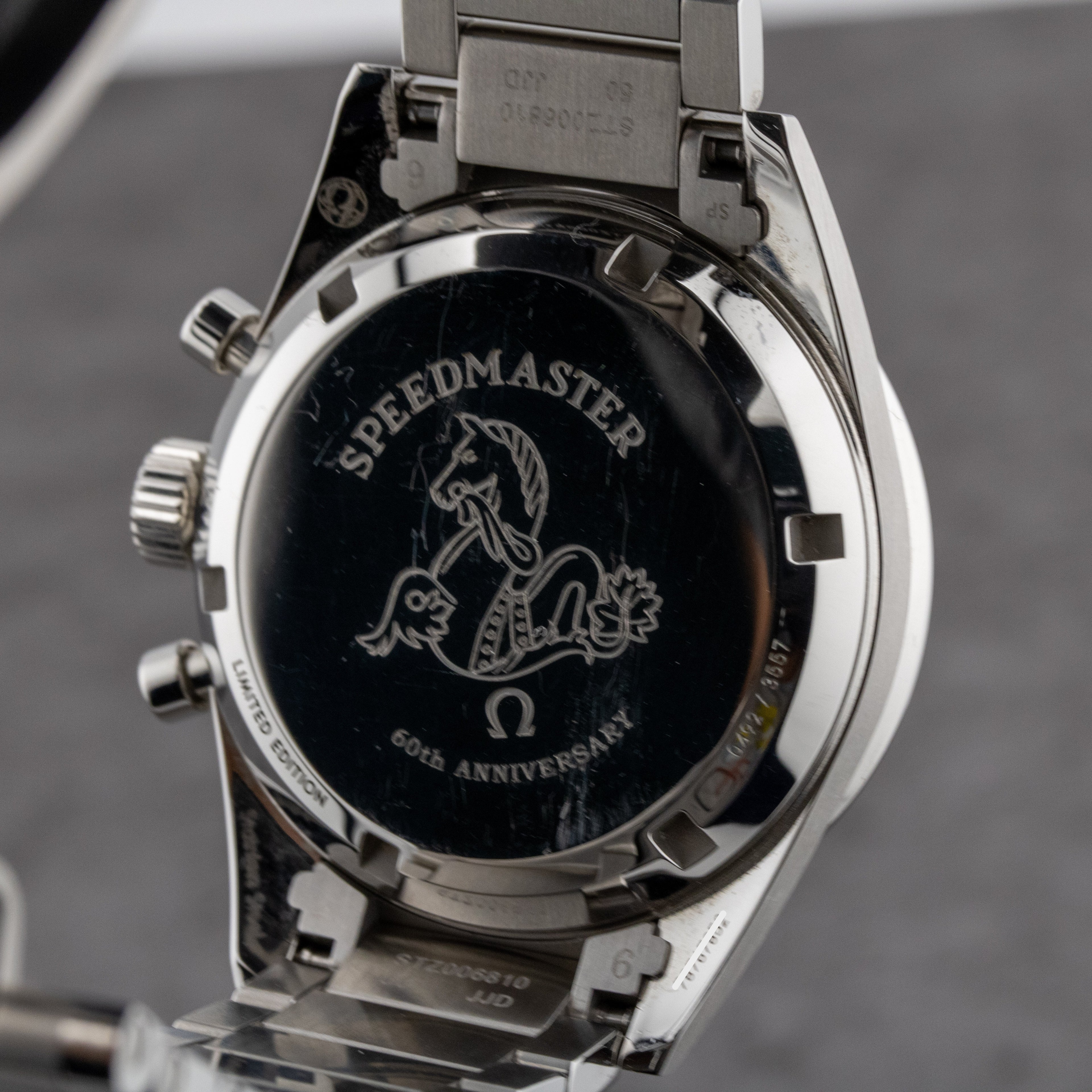 Omega Speedmaster '57 Trilogy LE Gray Dial on Stainless Steel 311.10.39.30.01.001 Complete 2017