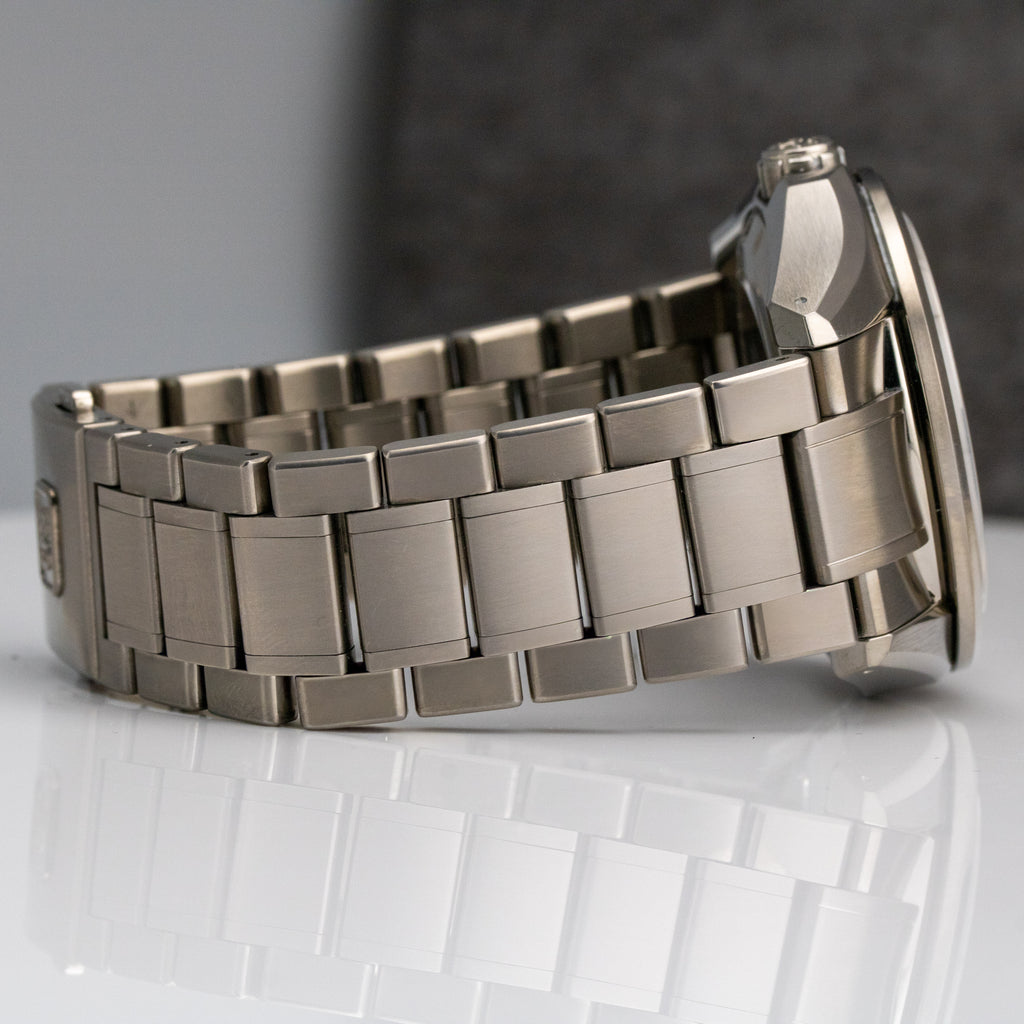 Grand Seiko Evolution 9 Spring Drive GMT Black Dial on Titanium SBGE283 Complete 2022