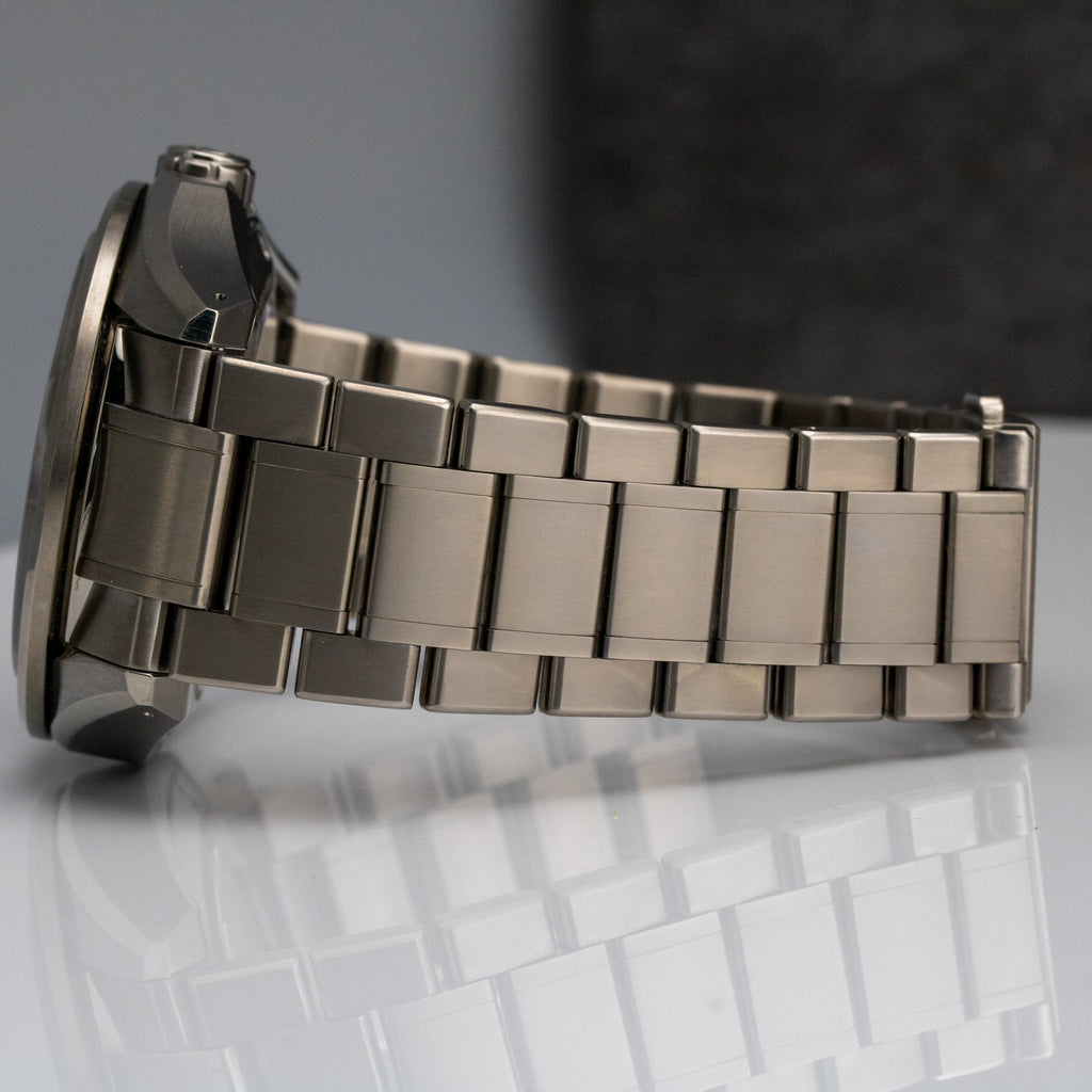Grand Seiko Evolution 9 Spring Drive GMT Black Dial on Titanium SBGE283 Complete 2022