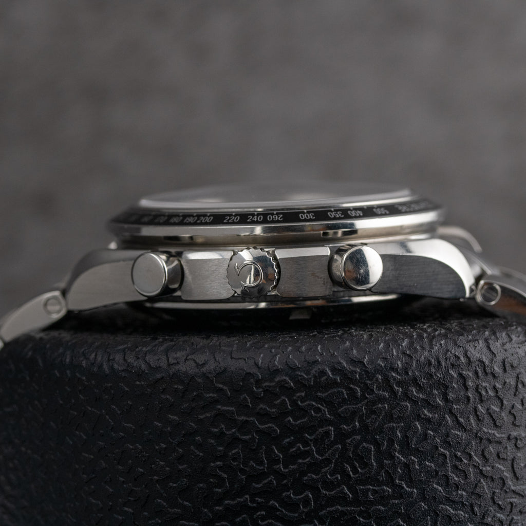 Omega Speedmaster Racing White Dial on Steel 326.30.40.50.02.001 Complete Open Date