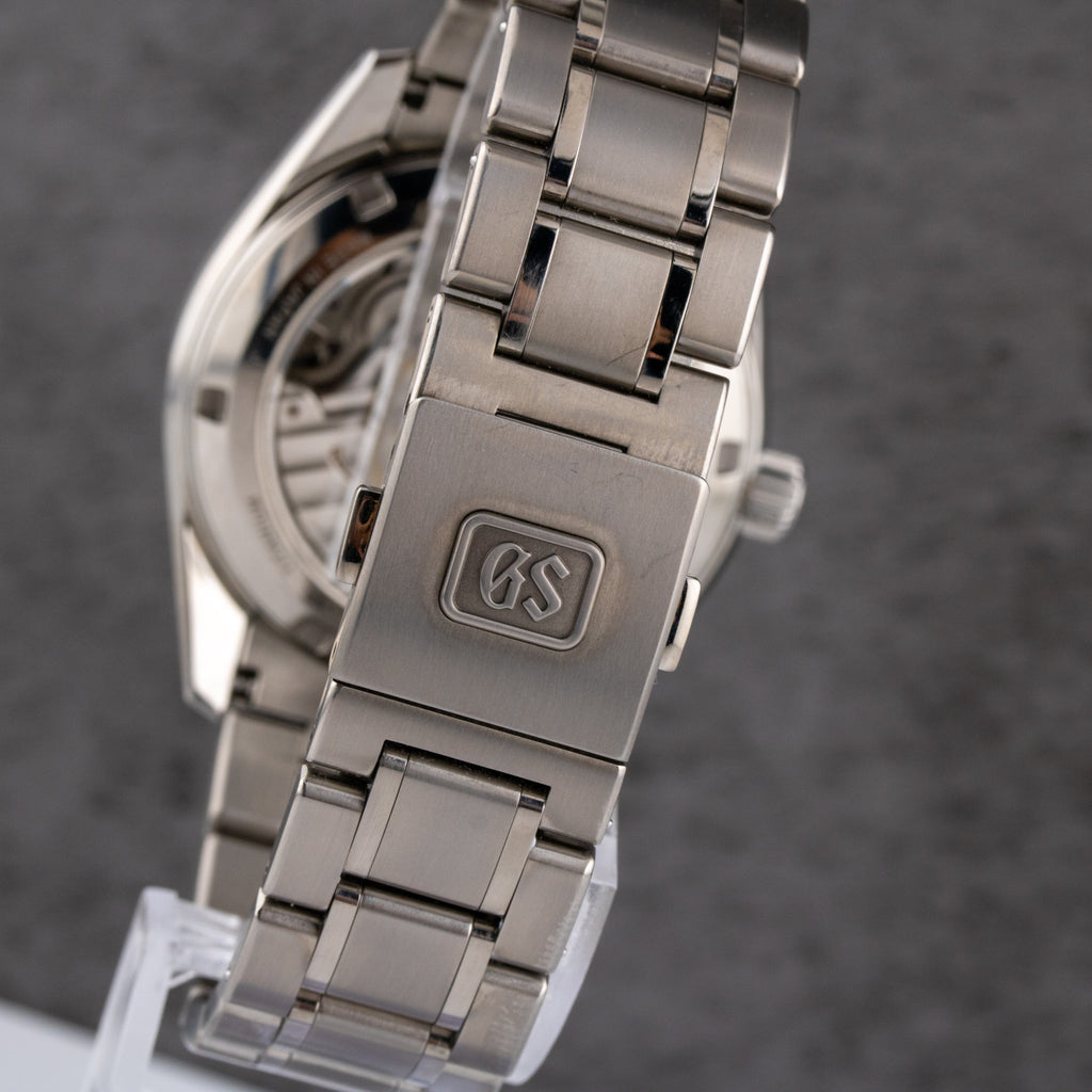 Grand Seiko Heritage Collection Blossom Shunbun Dial on Titanium sbga413 with Box
