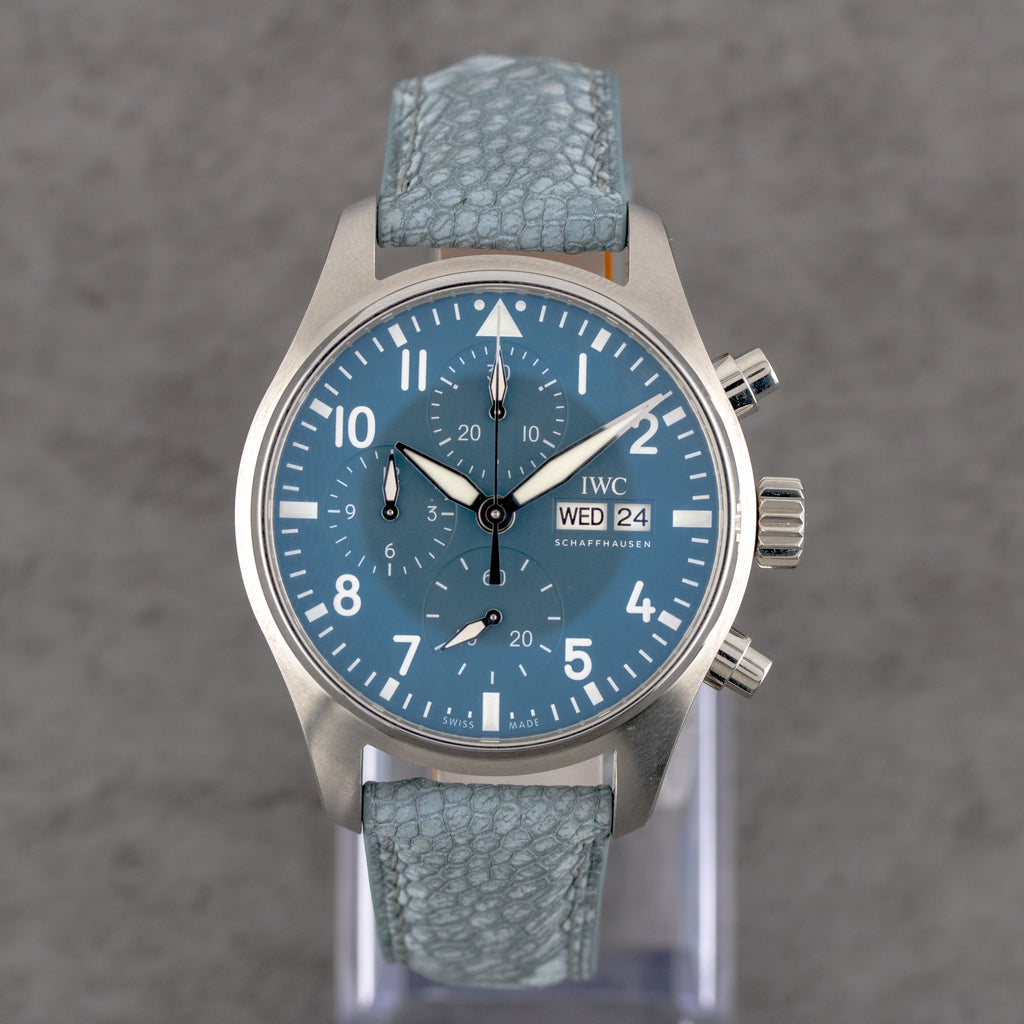 IWC Pilot's Watch Chronograph 41 Blue Dial on Rubber IW388117 Complete 2026