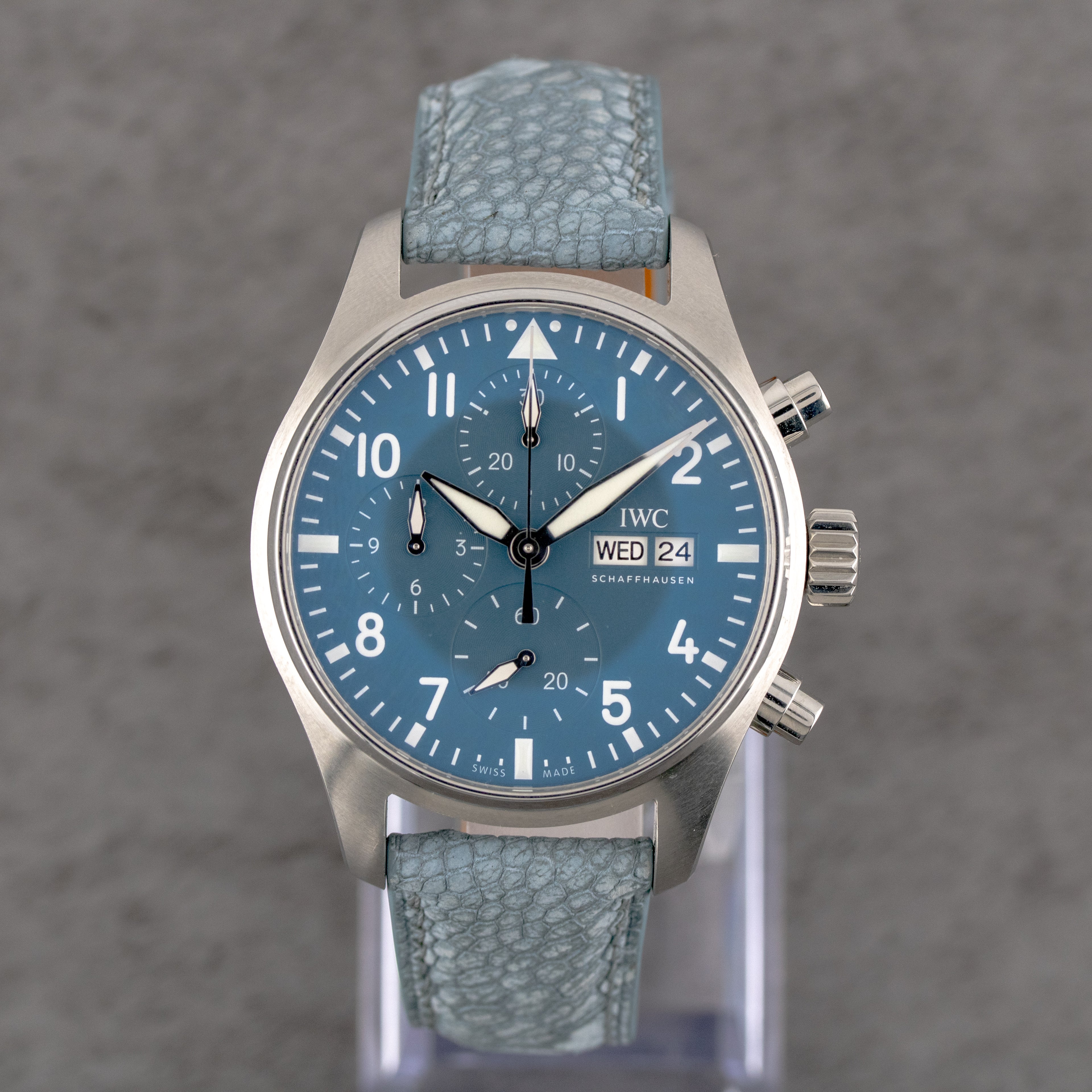 IWC Pilot's Watch Chronograph 41 Blue Dial on Rubber IW388117 Complete 2026