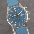 IWC Pilot's Watch Chronograph 41 Blue Dial on Rubber IW388117 Complete 2026