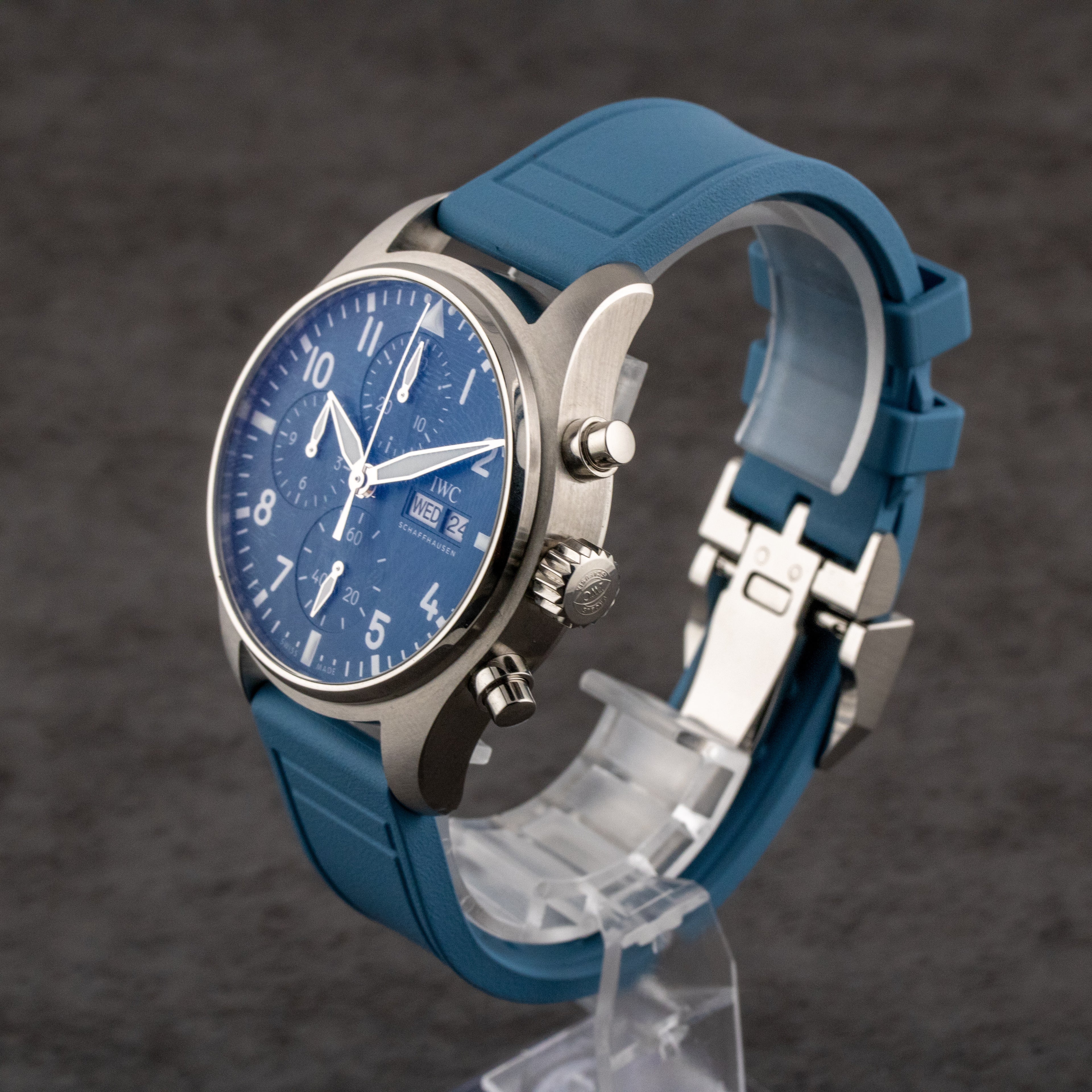 IWC Pilot's Watch Chronograph 41 Blue Dial on Rubber IW388117 Complete 2026