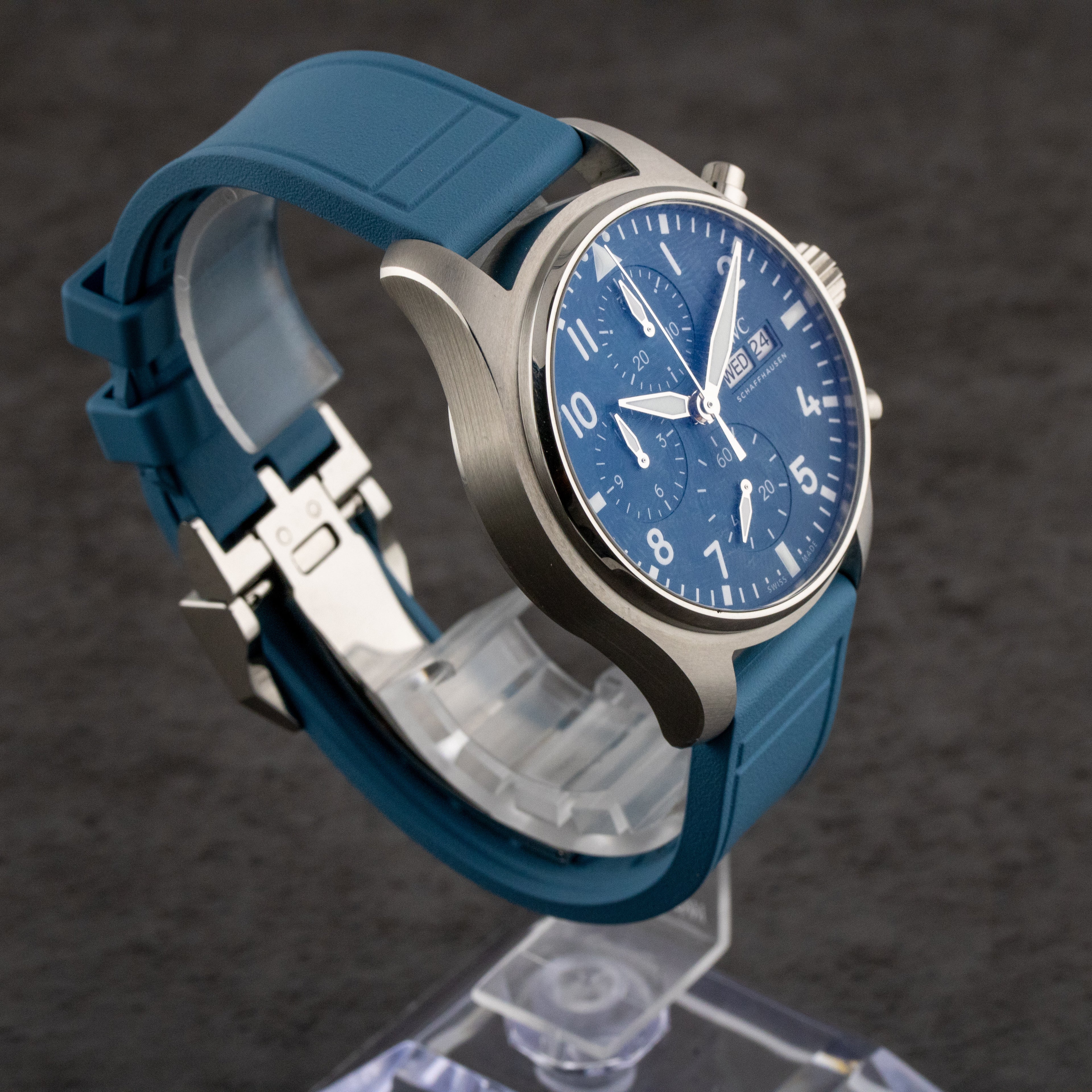 IWC Pilot's Watch Chronograph 41 Blue Dial on Rubber IW388117 Complete 2026