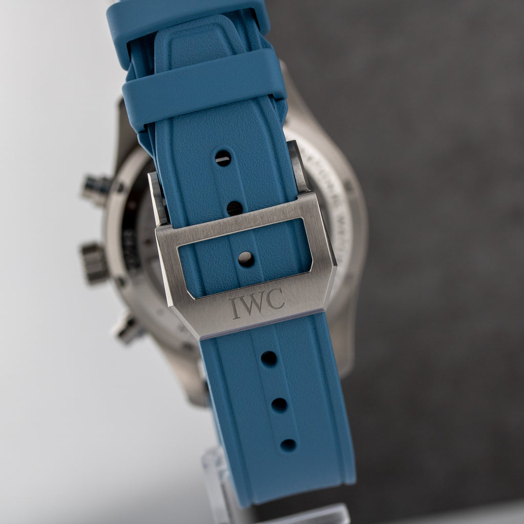 IWC Pilot's Watch Chronograph 41 Blue Dial on Rubber IW388117 Complete 2026