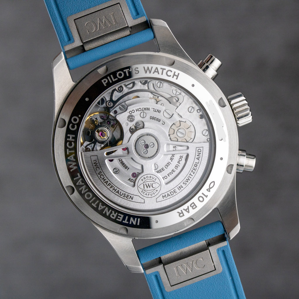 IWC Pilot's Watch Chronograph 41 Blue Dial on Rubber IW388117 Complete 2026