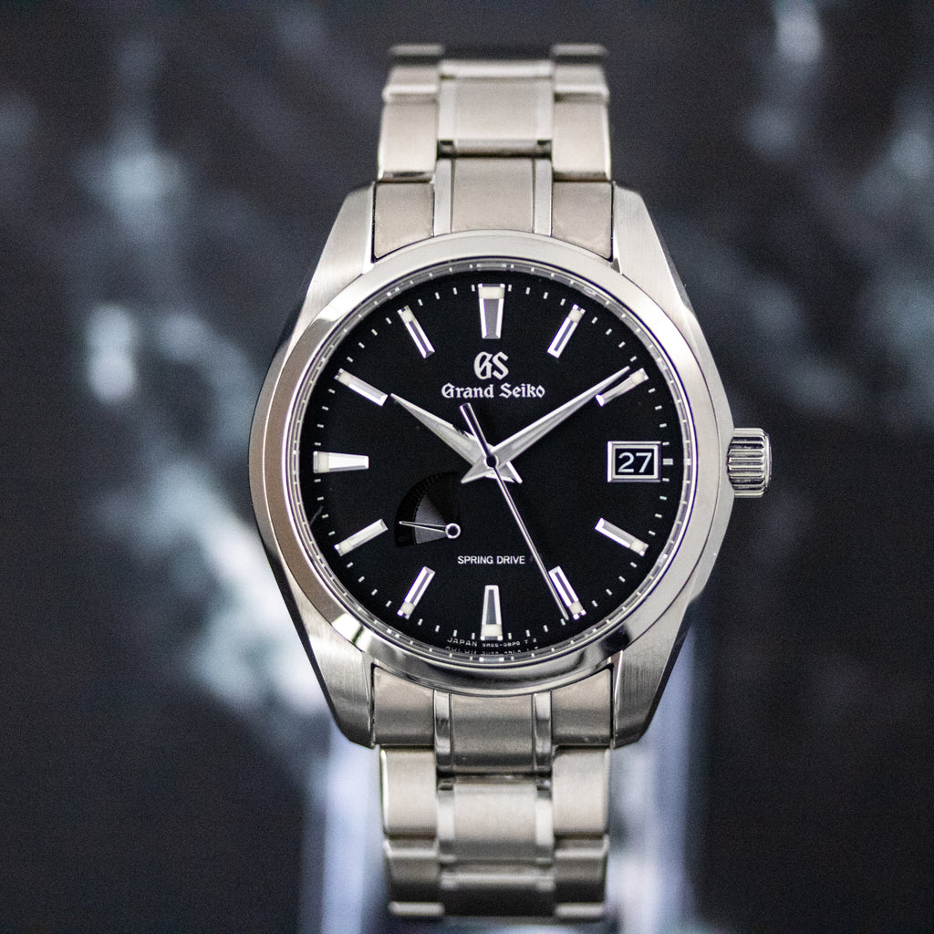 Grand Seiko Heritage Black Dial on Titanium SBGA241 Complete 2018