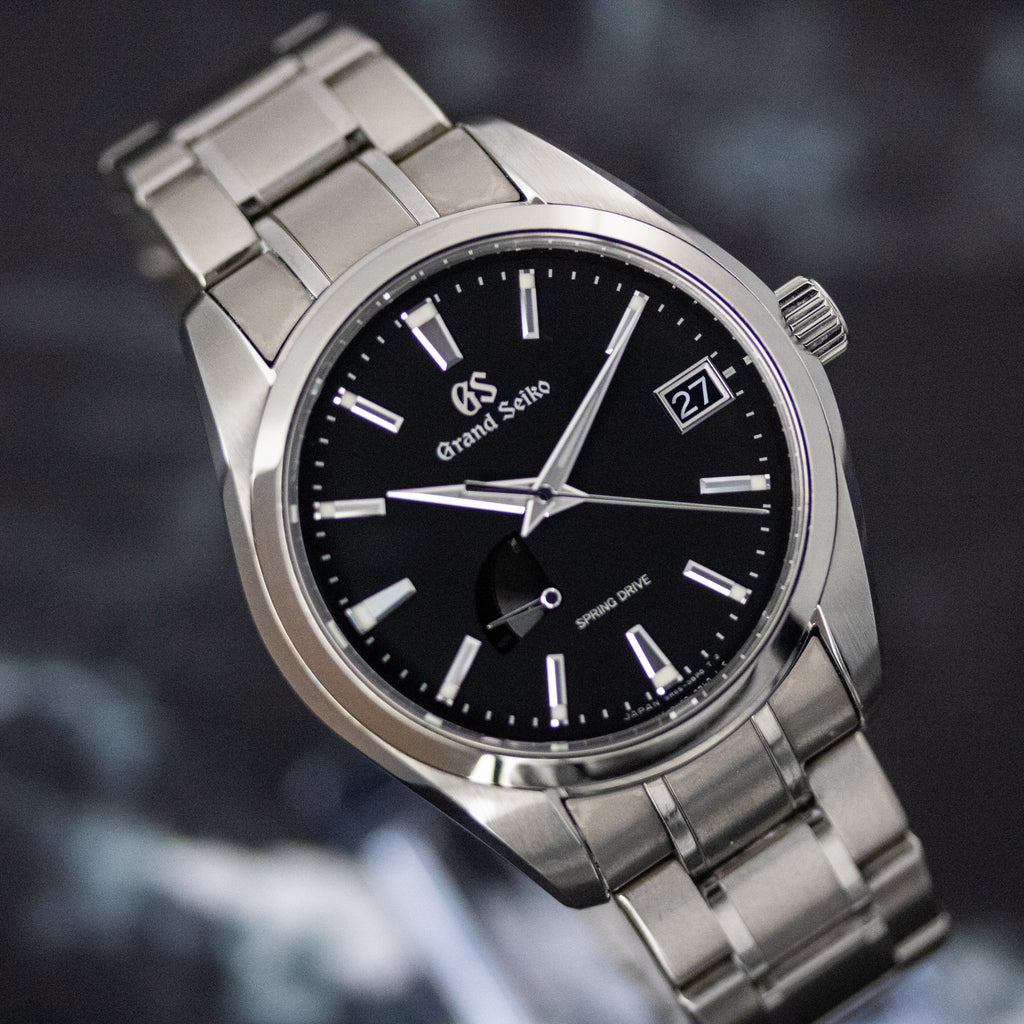 Grand Seiko Heritage Black Dial on Titanium SBGA241 Complete 2018