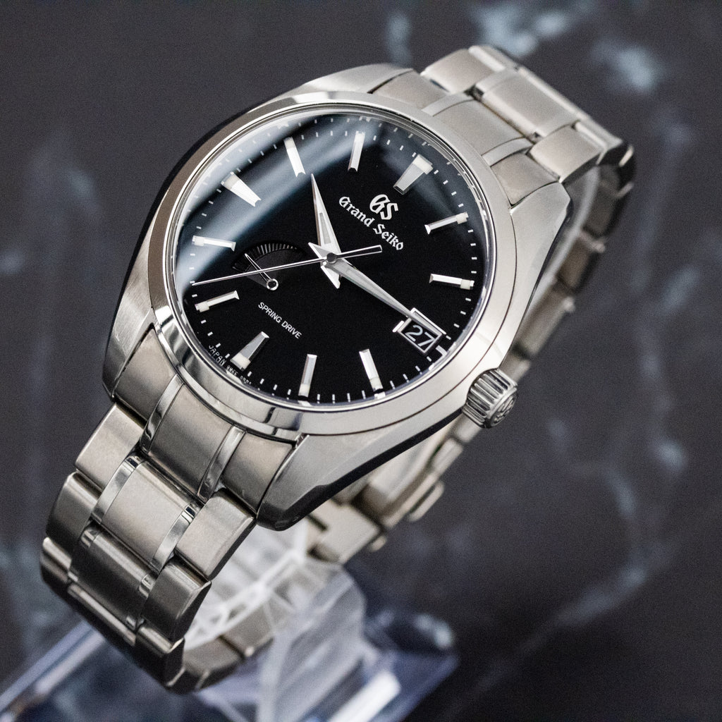 Grand Seiko Heritage Black Dial on Titanium SBGA241 Complete 2018