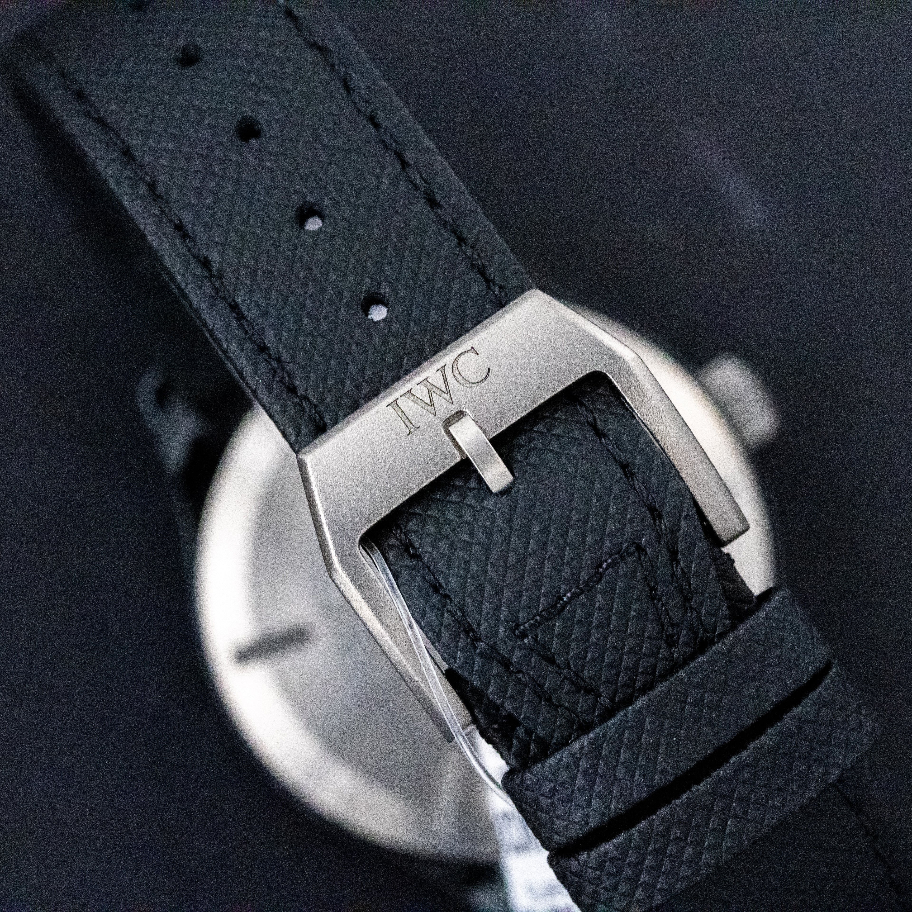 IWC Mark XVIII Laureus Sport for Good Blue Dial on Black Straps IW324703 Complete 2019