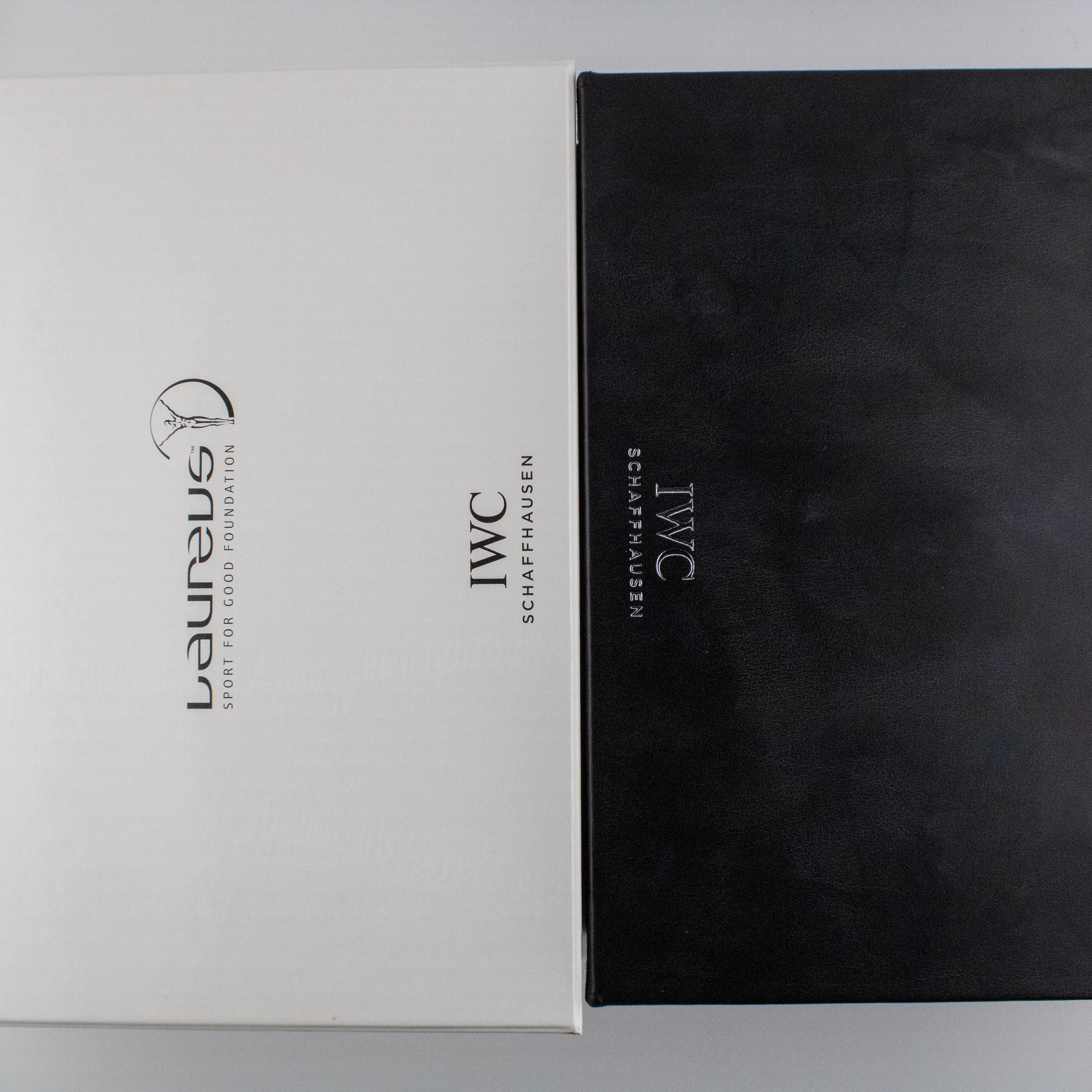 IWC Mark XVIII Laureus Sport for Good Blue Dial on Black Straps IW324703 Complete 2019