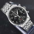 IWC Pilot's Watch Spitfire Chronograph Gray Dial on Bracelet IW387804