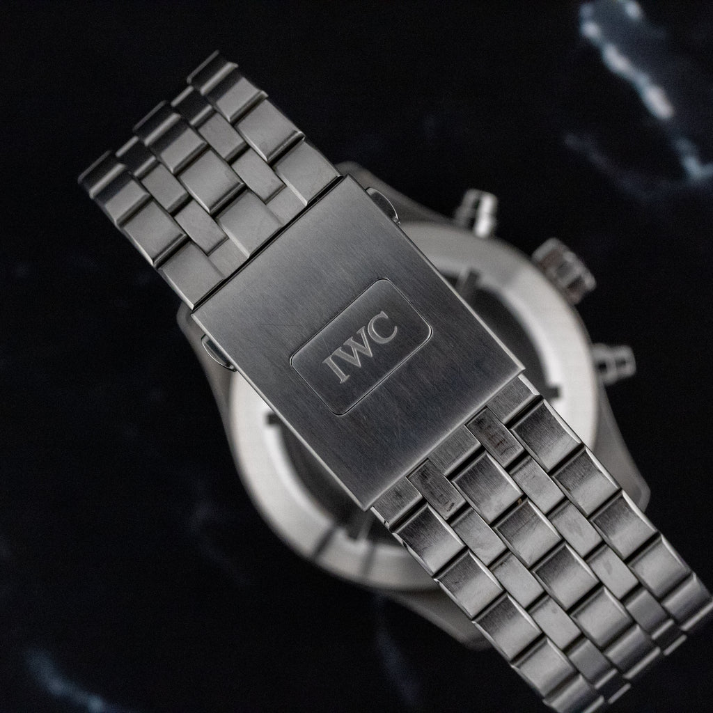 IWC Pilot's Watch Spitfire Chronograph Gray Dial on Bracelet IW387804