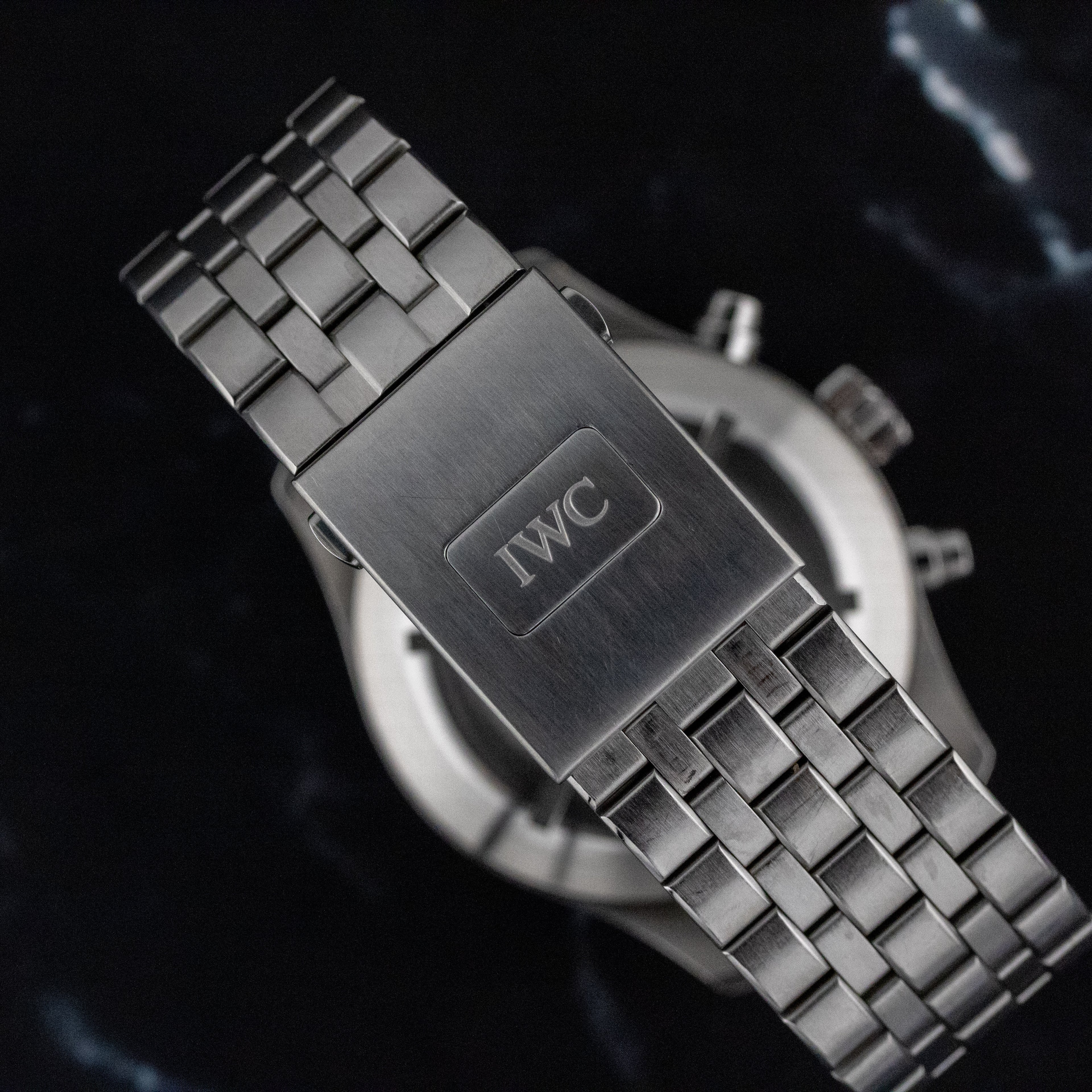 IWC Pilot's Watch Spitfire Chronograph Gray Dial on Bracelet IW387804