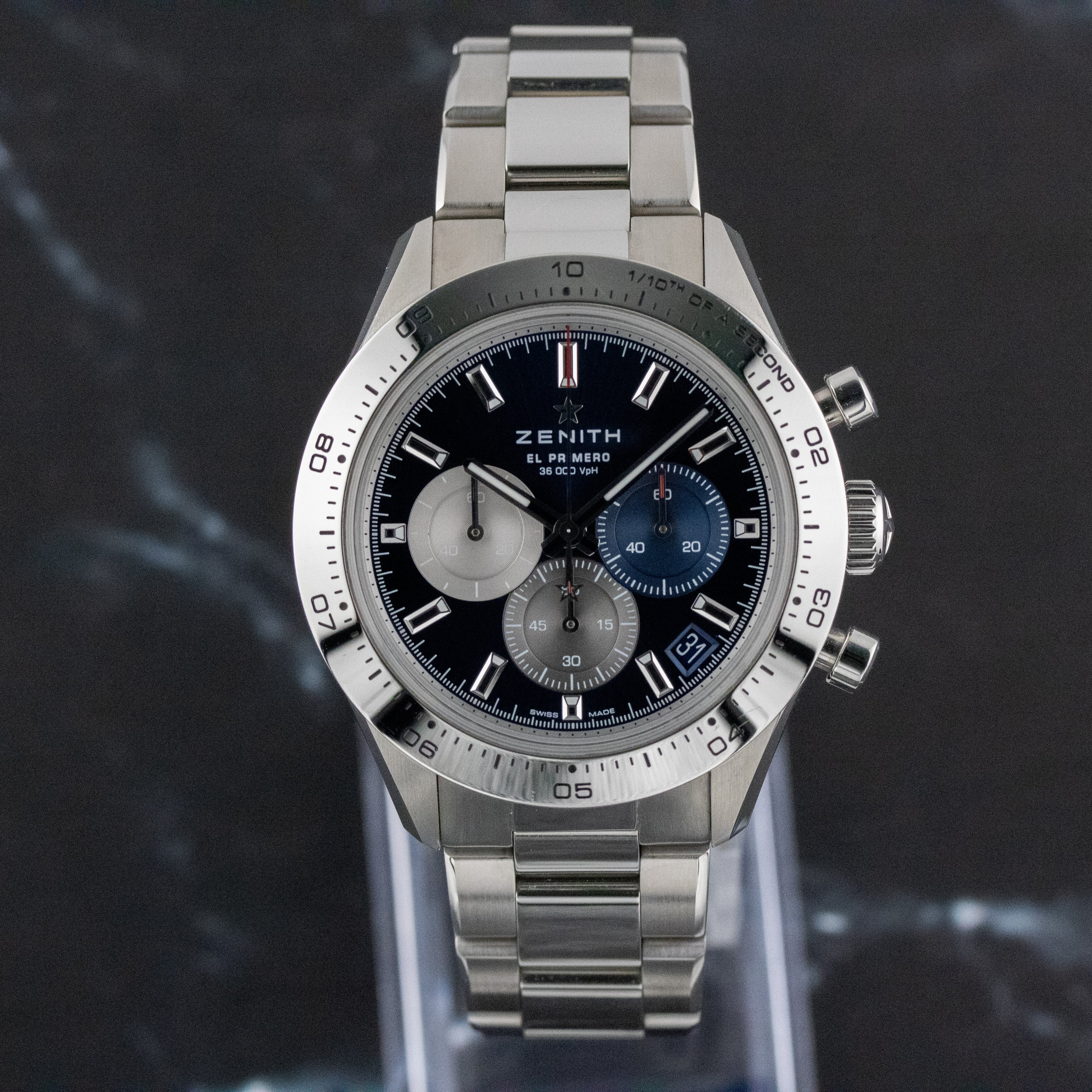 Zenith Chronomaster Sport Blue Dial on Bracelet 03.3114.3600/51.M3100 2024