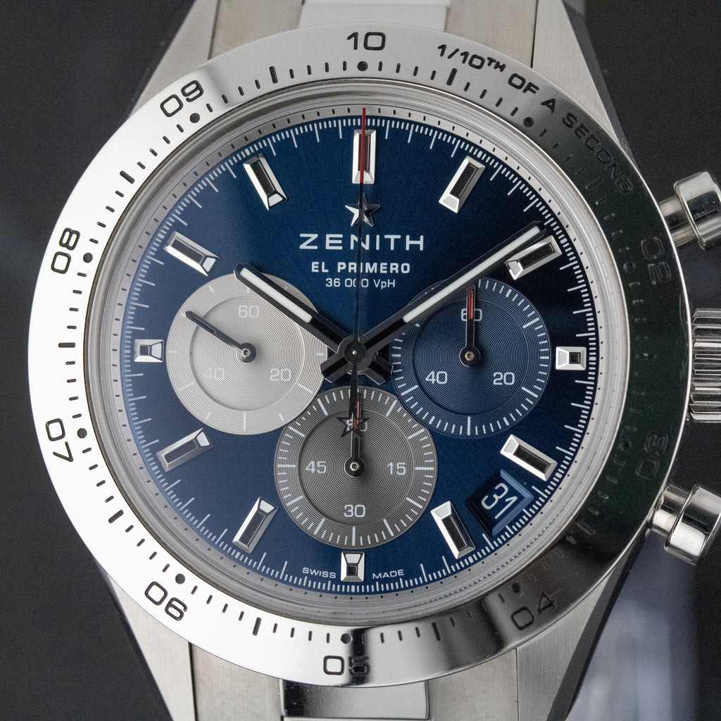 Zenith Chronomaster Sport Blue Dial on Bracelet 03.3114.3600/51.M3100 2024