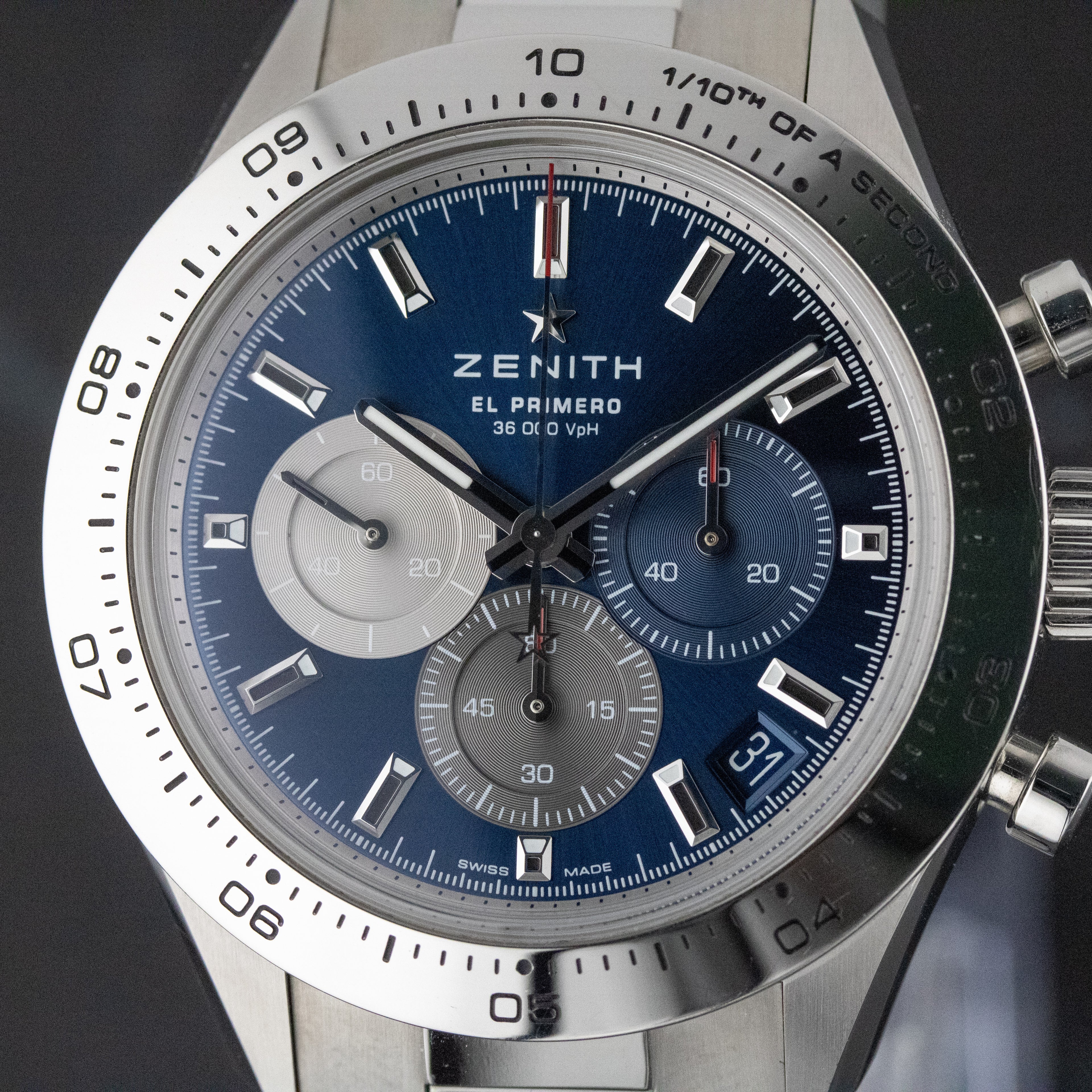 Zenith Chronomaster Sport Blue Dial on Bracelet 03.3114.3600/51.M3100 2024