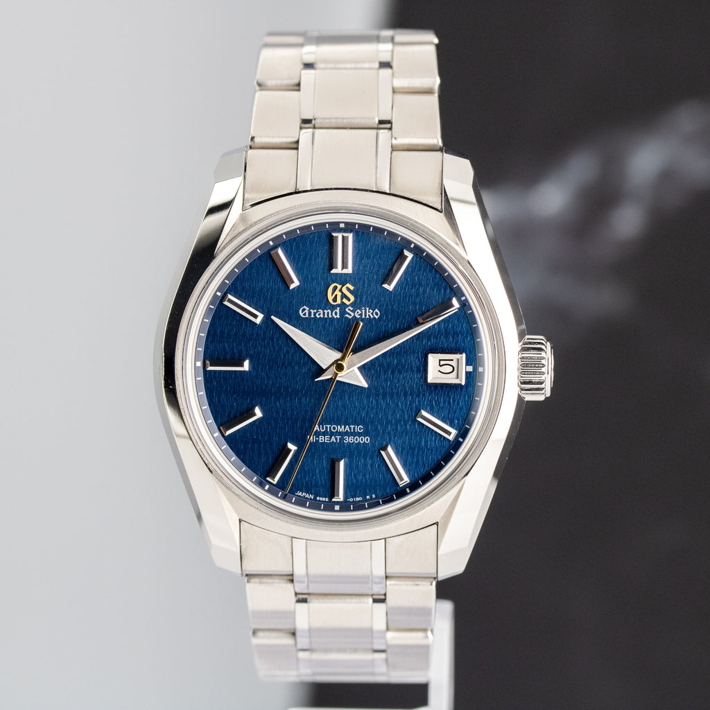 Grand Seiko Heritage Hi-Beat SBGH353 Blue Dial Full Set