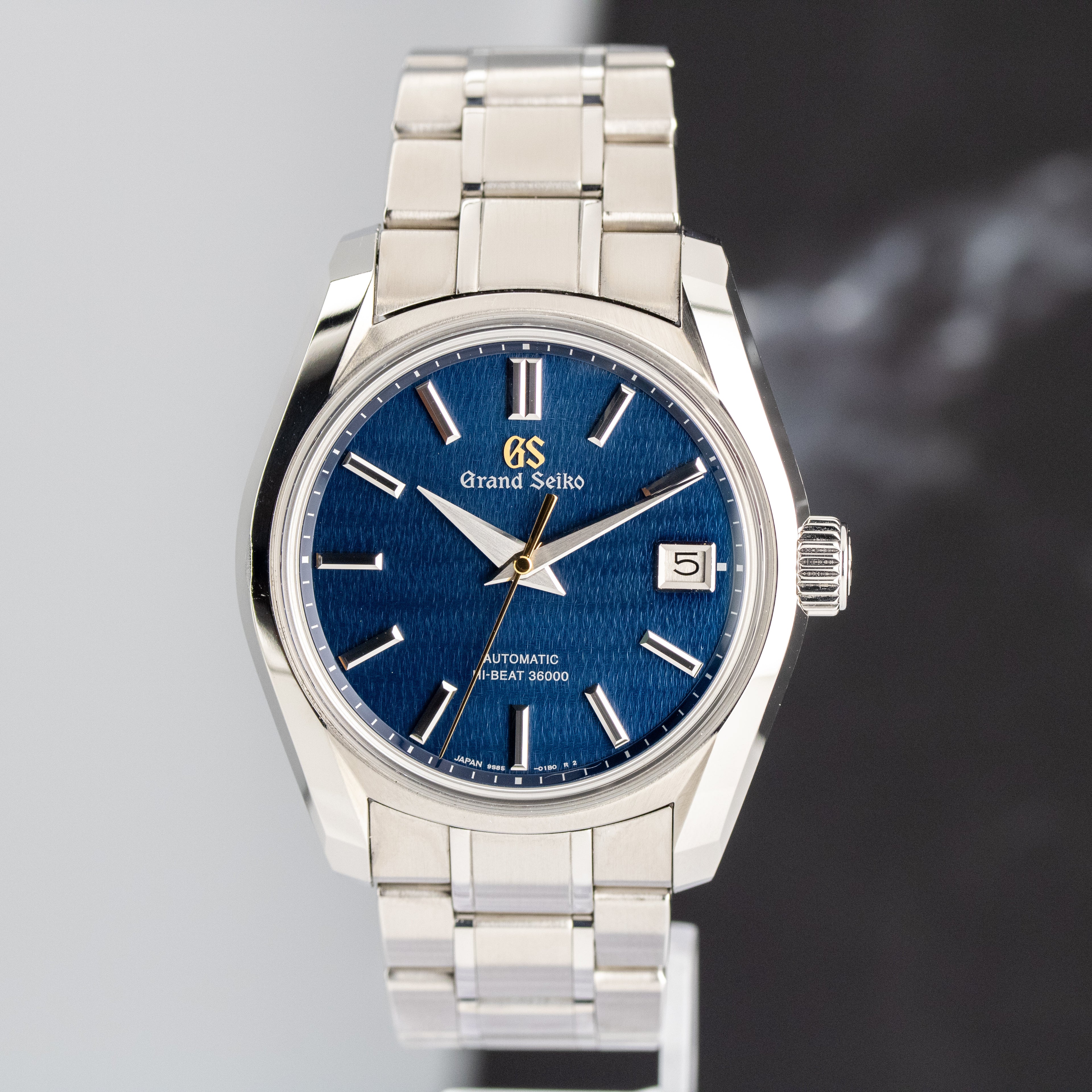 Grand Seiko Heritage Hi-Beat SBGH353 Blue Dial Full Set