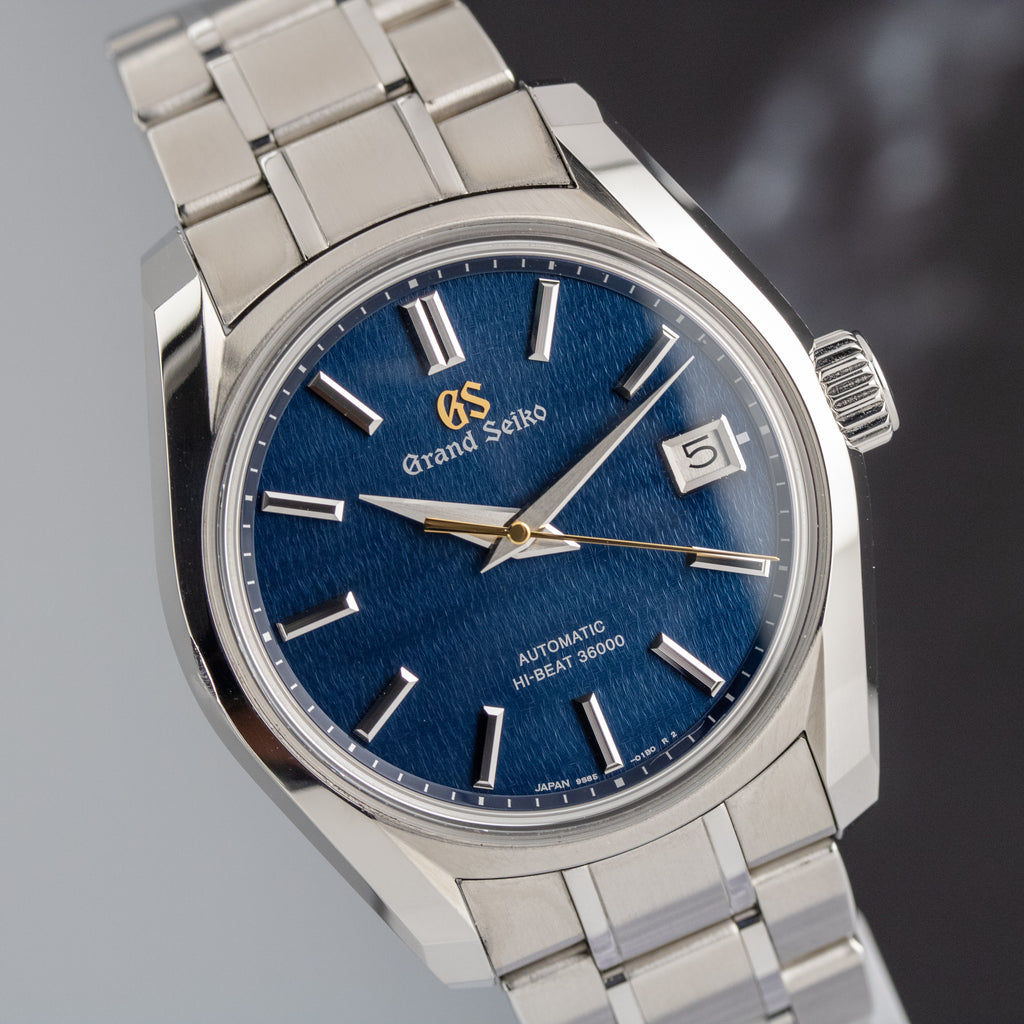 Grand Seiko Heritage Hi-Beat SBGH353 Blue Dial Full Set