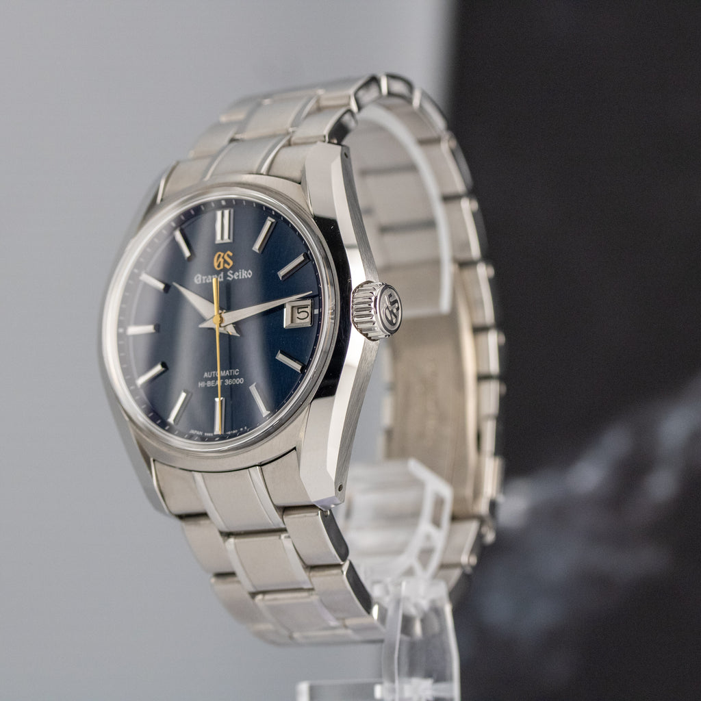 Grand Seiko Heritage Hi-Beat SBGH353 Blue Dial Full Set