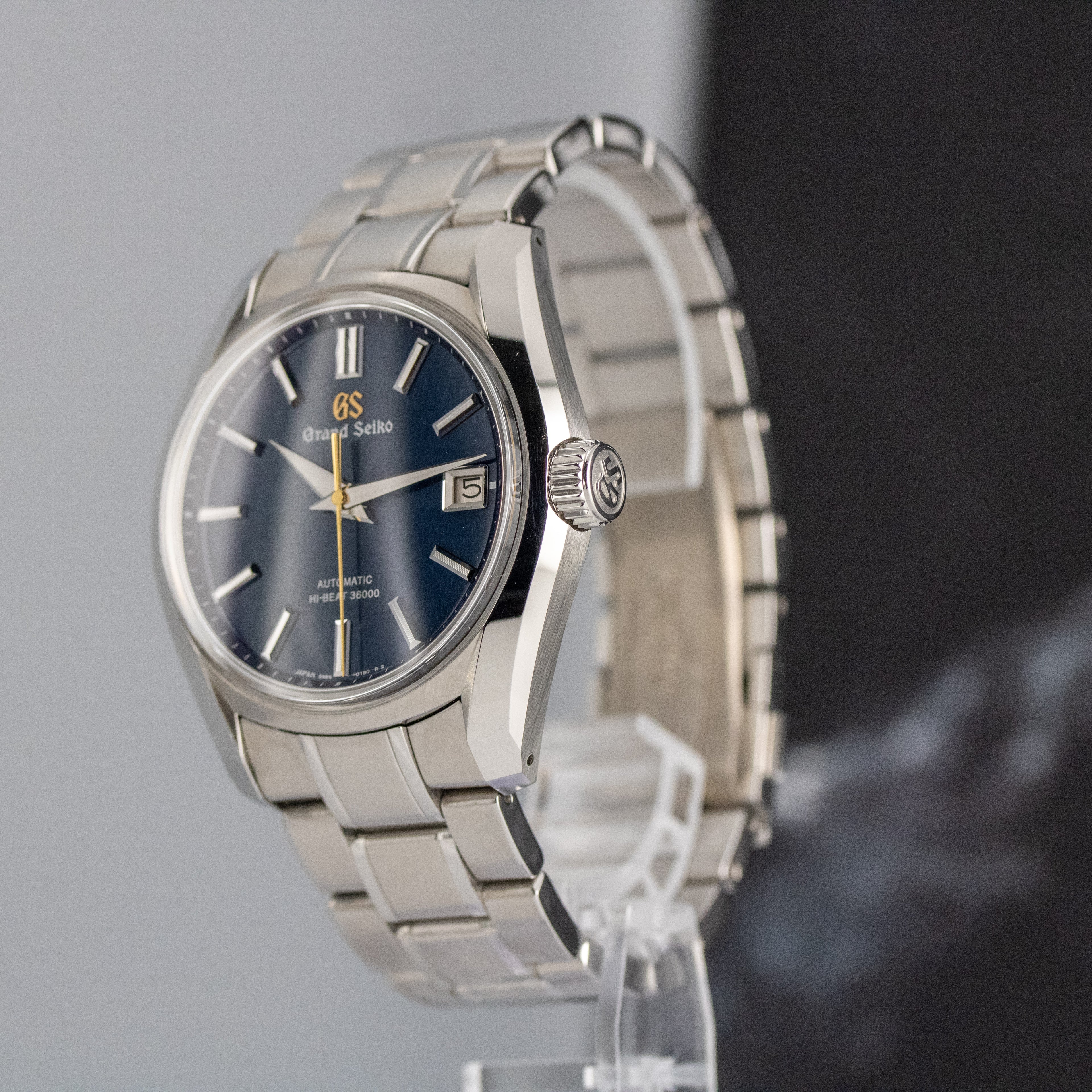 Grand Seiko Heritage Hi-Beat SBGH353 Blue Dial Full Set
