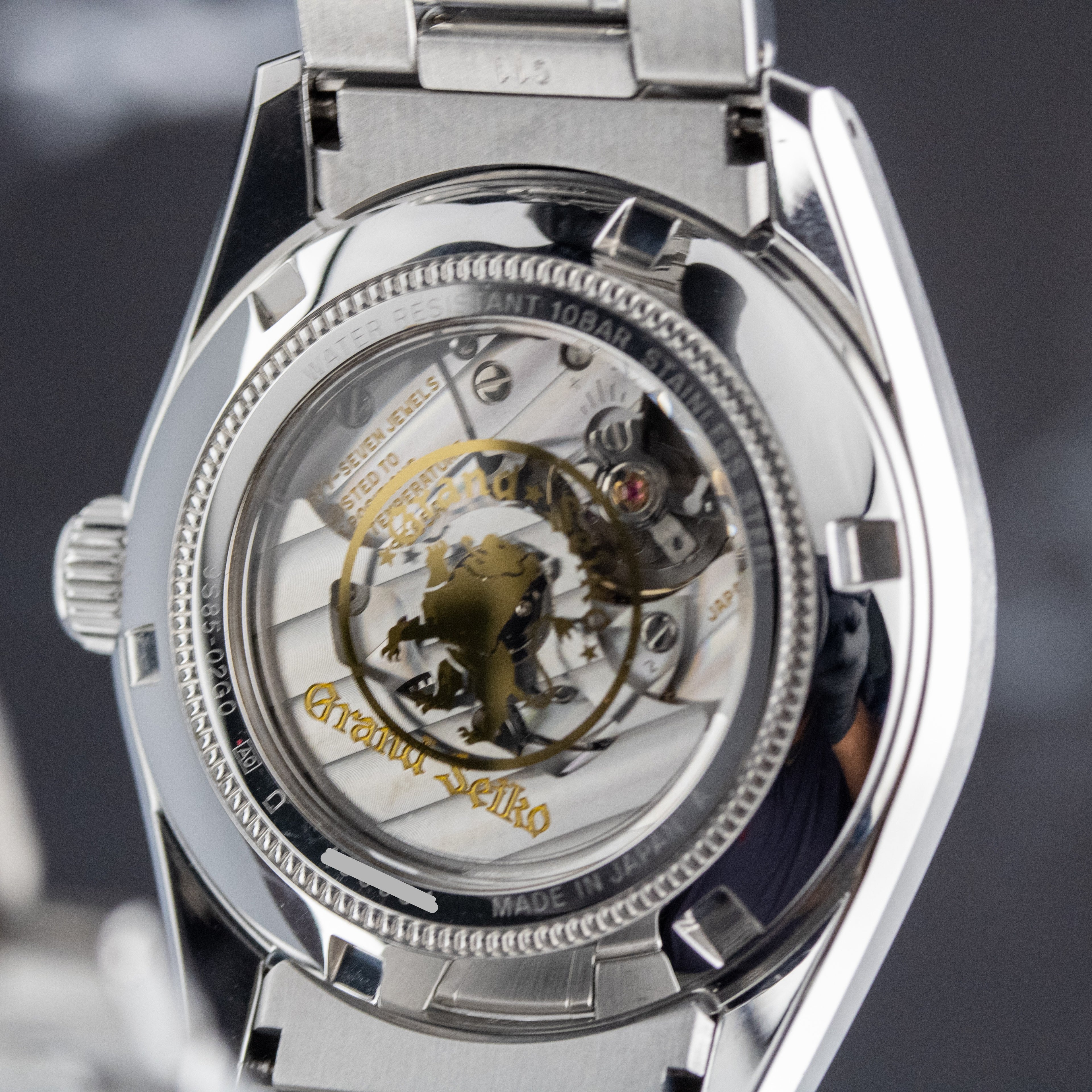 Grand Seiko Heritage Hi-Beat SBGH353 Blue Dial Full Set