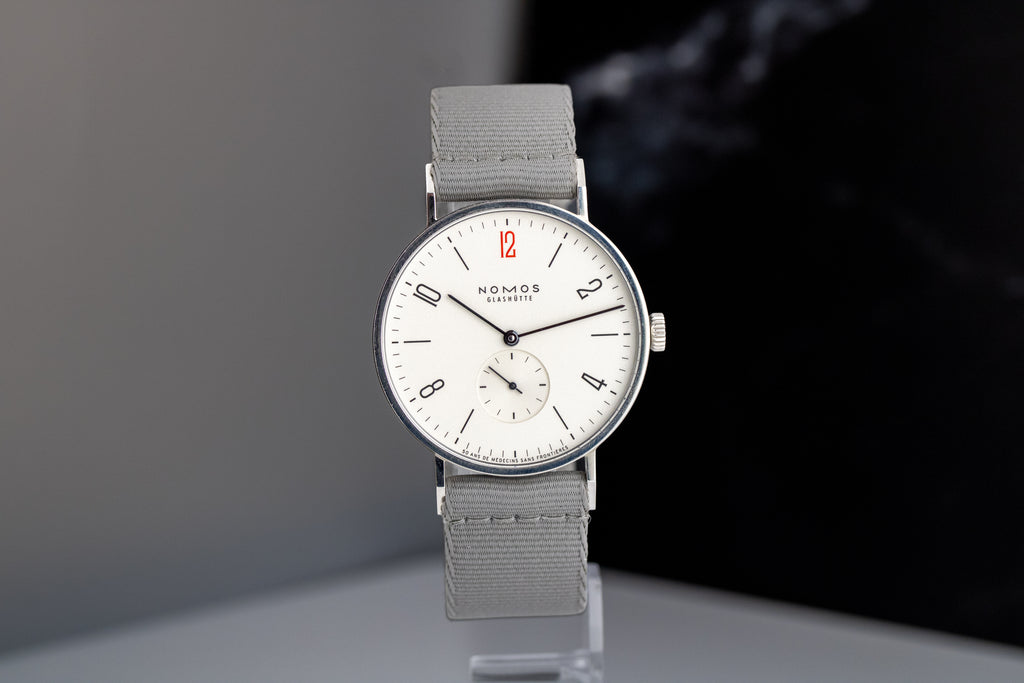 NOMOS Glashütte Tangente 38 50 Years of Doctors Without Borders 165.S50 Limited Edition