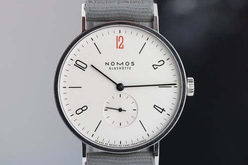 NOMOS Glashütte Tangente 38 50 Years of Doctors Without Borders 165.S50 Limited Edition