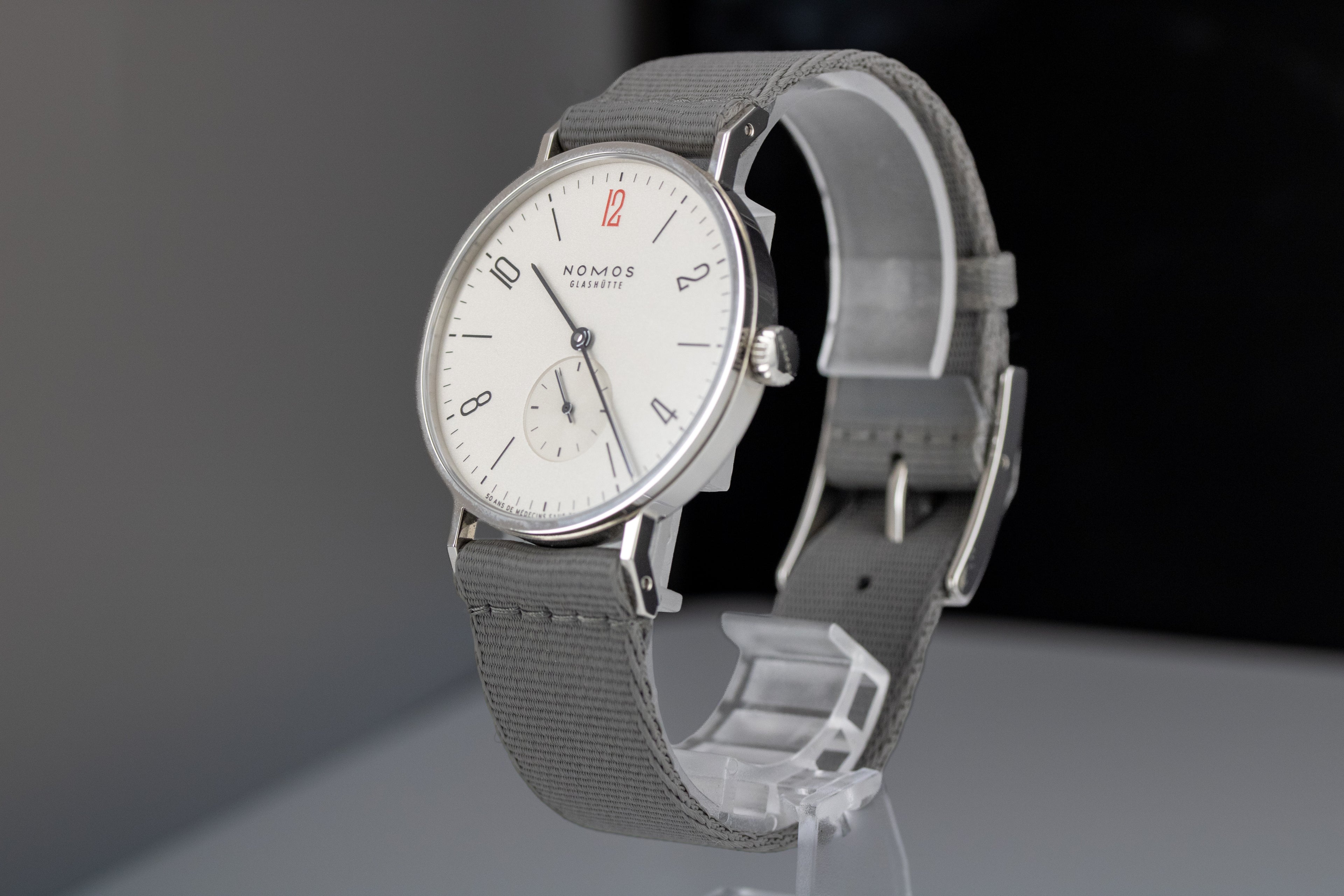 NOMOS Glashütte Tangente 38 50 Years of Doctors Without Borders 165.S50 Limited Edition