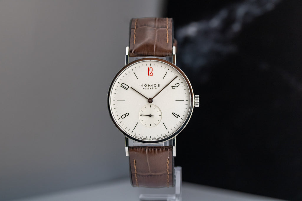 NOMOS Glashütte Tangente 38 50 Years of Doctors Without Borders 165.S50 Limited Edition