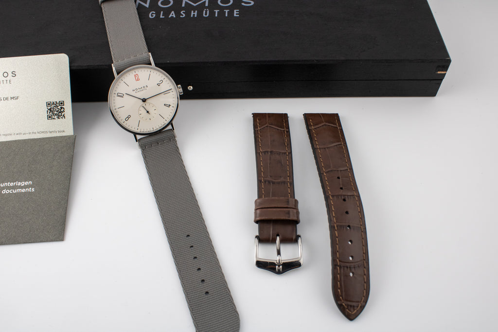 NOMOS Glashütte Tangente 38 50 Years of Doctors Without Borders 165.S50 Limited Edition